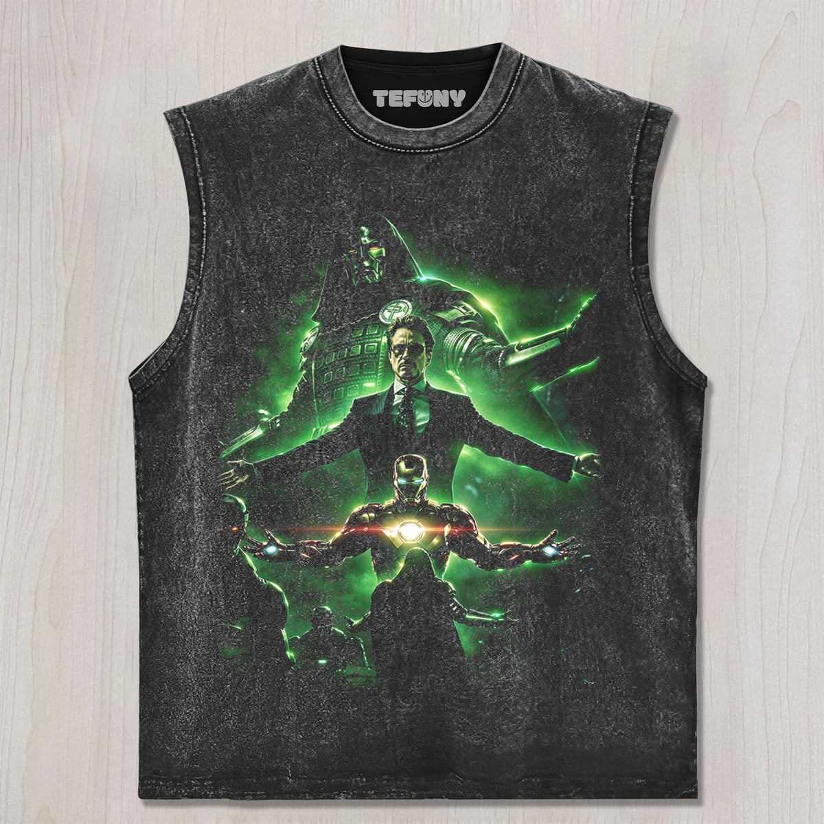 IRON MAN & DR.DOOM V5 UNISEX TEE, TANK TOP, LAYERED LS, SWEATSHIRT & HOODIE