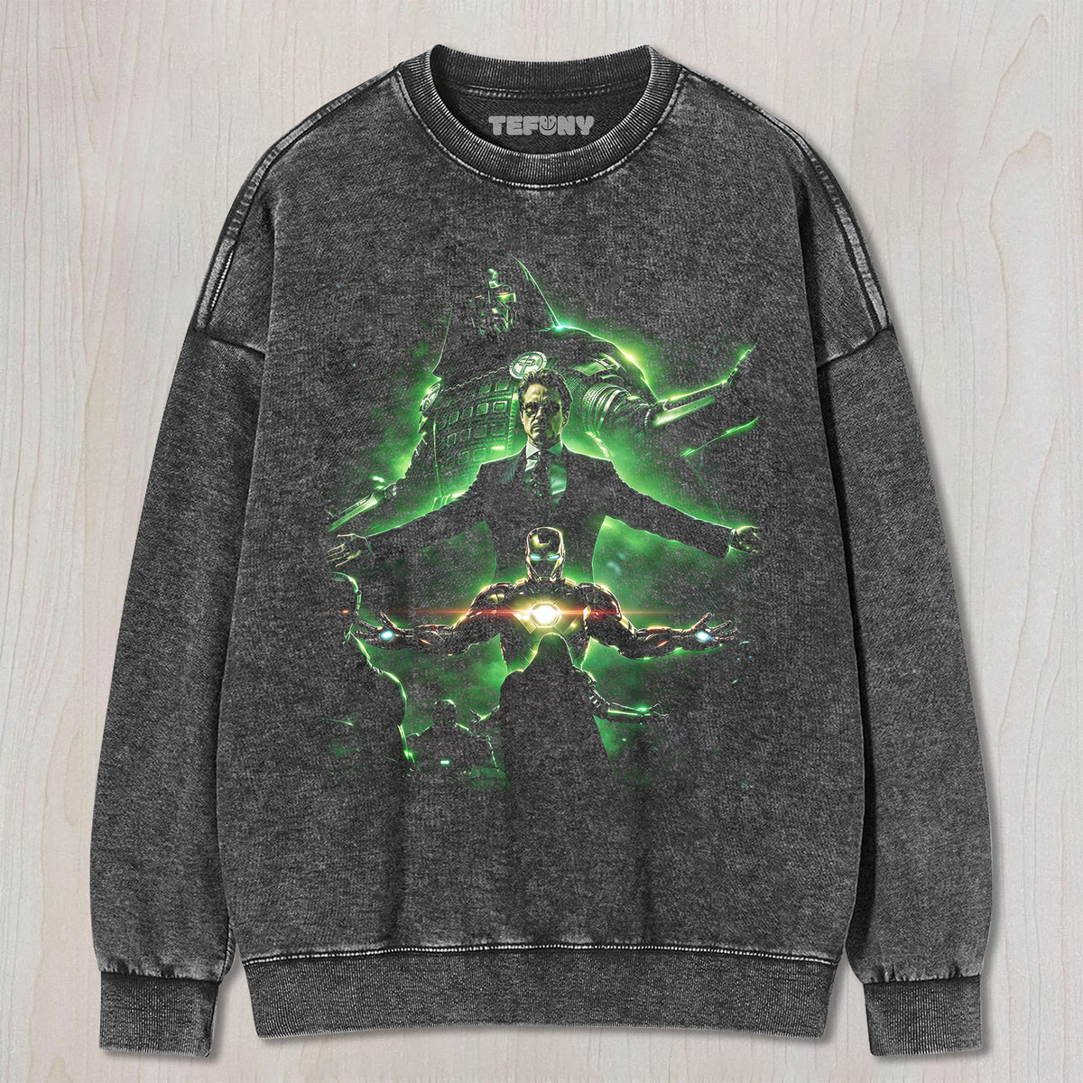 IRON MAN & DR.DOOM V5 UNISEX TEE, TANK TOP, LAYERED LS, SWEATSHIRT & HOODIE