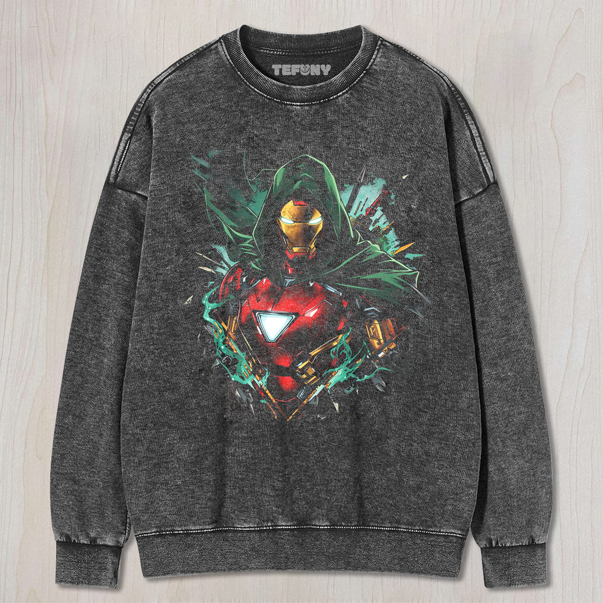 IRON MAN & DR.DOOM V7 UNISEX TEE, TANK TOP, LAYERED LS, SWEATSHIRT & HOODIE