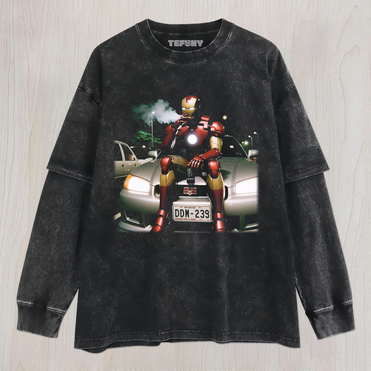 IRON SMOKING UNISEX TEE, TANK TOP, LAYERED LS, SWEATSHIRT & HOODIE