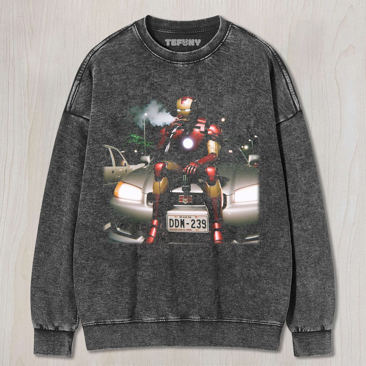 IRON SMOKING UNISEX TEE, TANK TOP, LAYERED LS, SWEATSHIRT & HOODIE