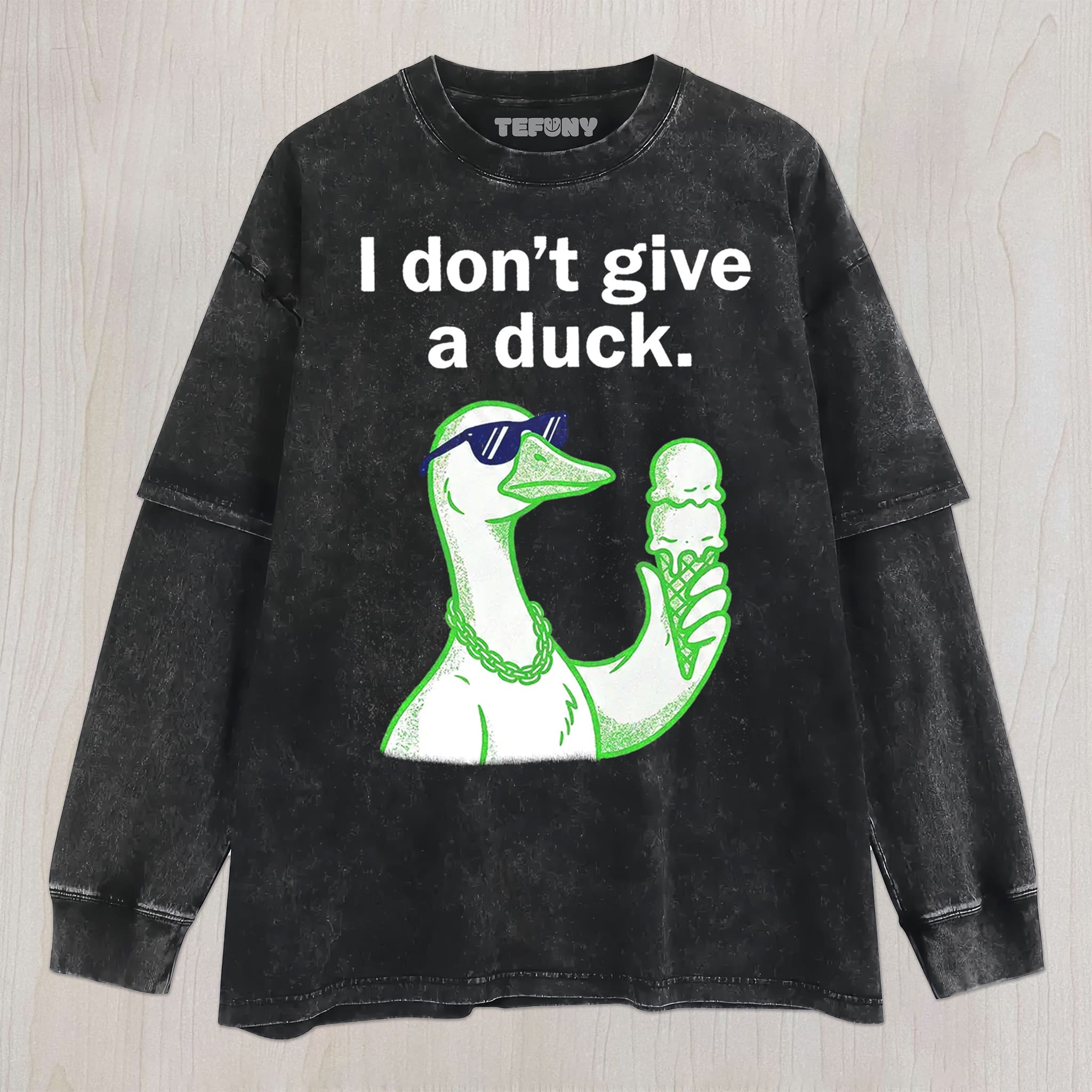 I DON’T GIVE A DUCK UNISEX TEE, TANK TOP, LAYERED LS, SWEATSHIRT & HOODIE