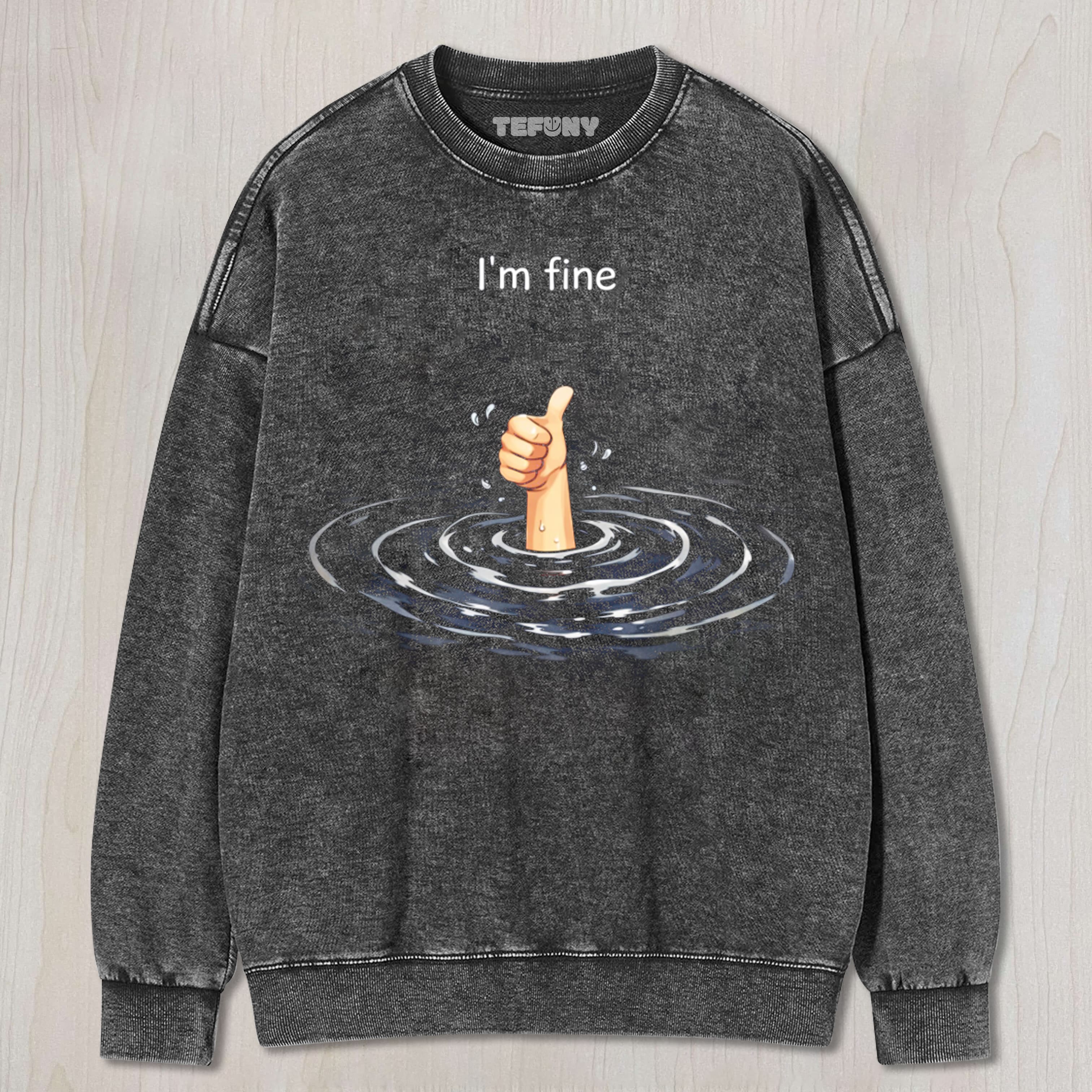 I'M FINE MOOD TEE & SWEAT & HOOD