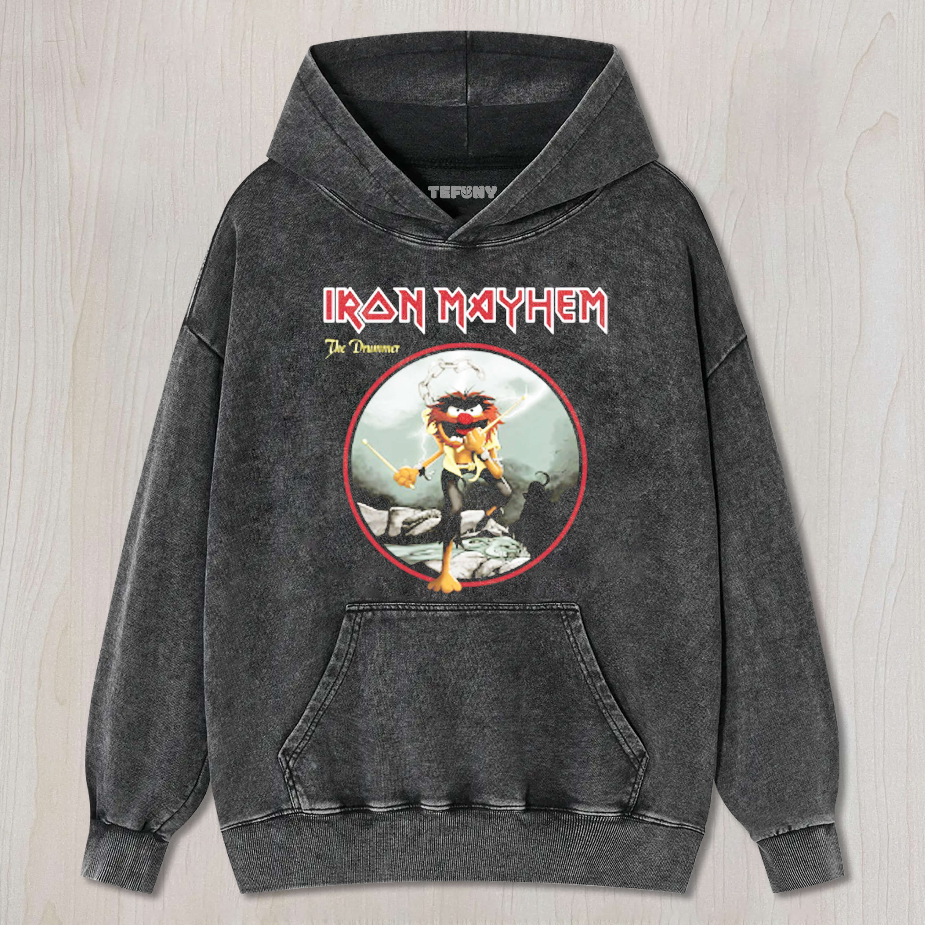 IIIRROONN MMAYHEMMM THEMUP TEE & SWEAT & HOOD