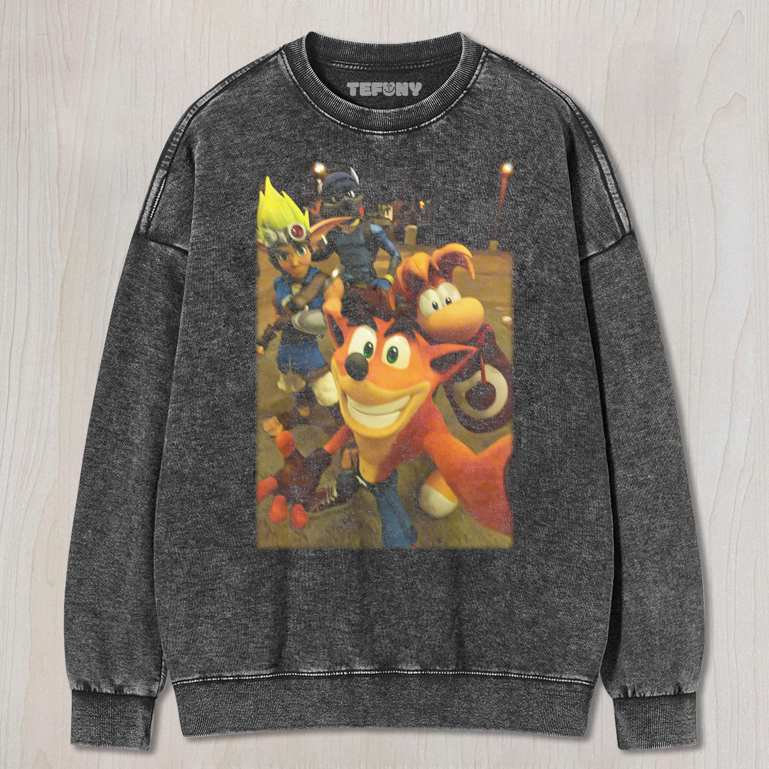 JAK AND OTHER CHARACTERS TAKE PHOTOS TEE & SWEAT & HOOD