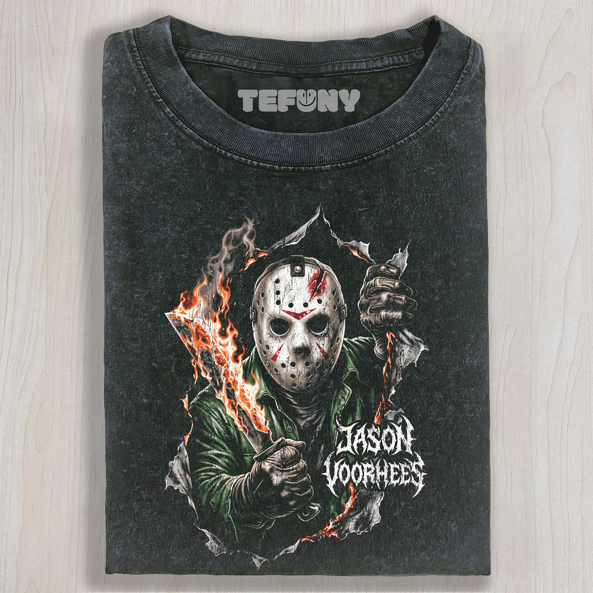 JASON VOORHEES V12 UNISEX TEE, TANK TOP, LAYERED LS, SWEATSHIRT & HOODIE