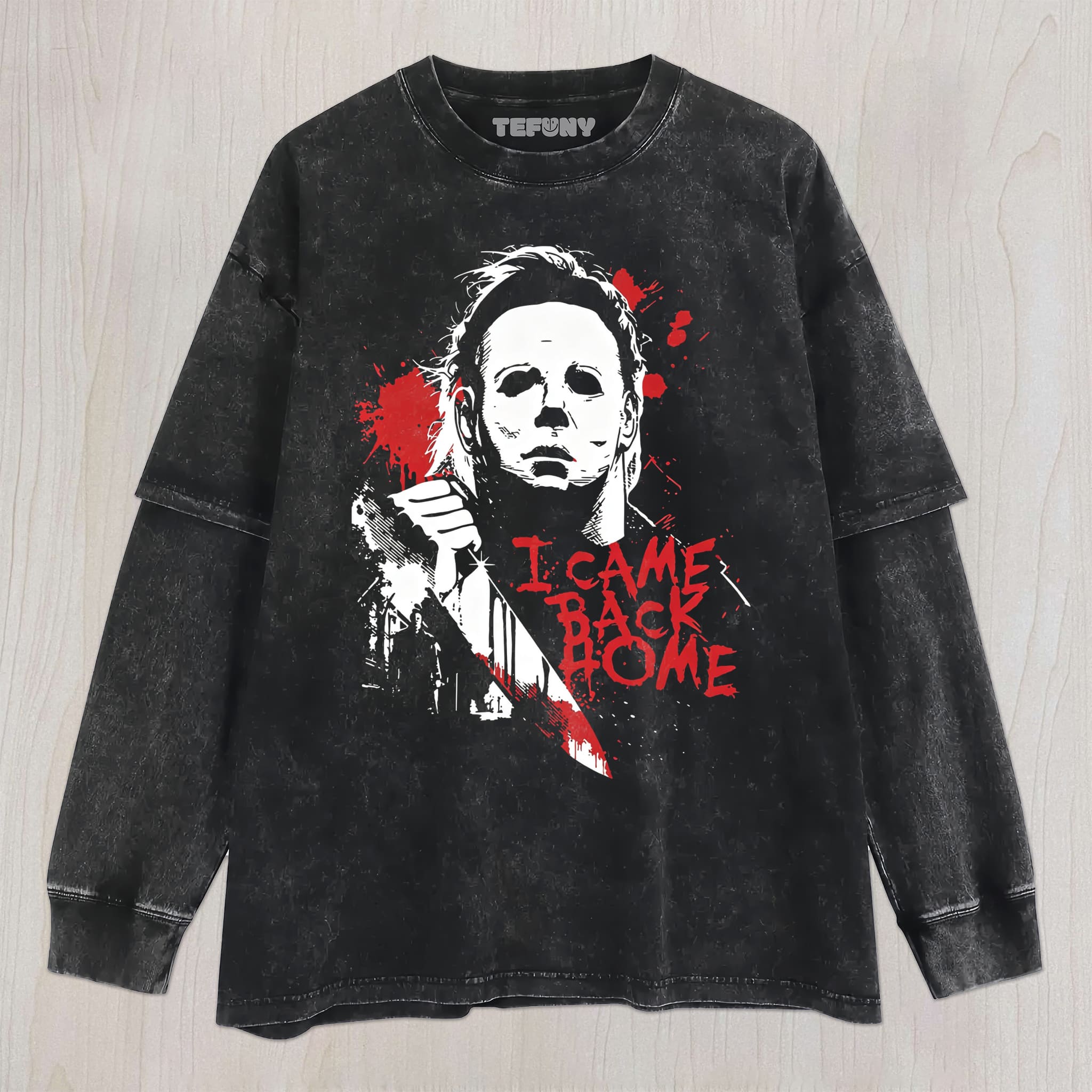 JASON VOORHEES V5 UNISEX TEE, TANK TOP, LAYERED LS, SWEATSHIRT & HOODIE