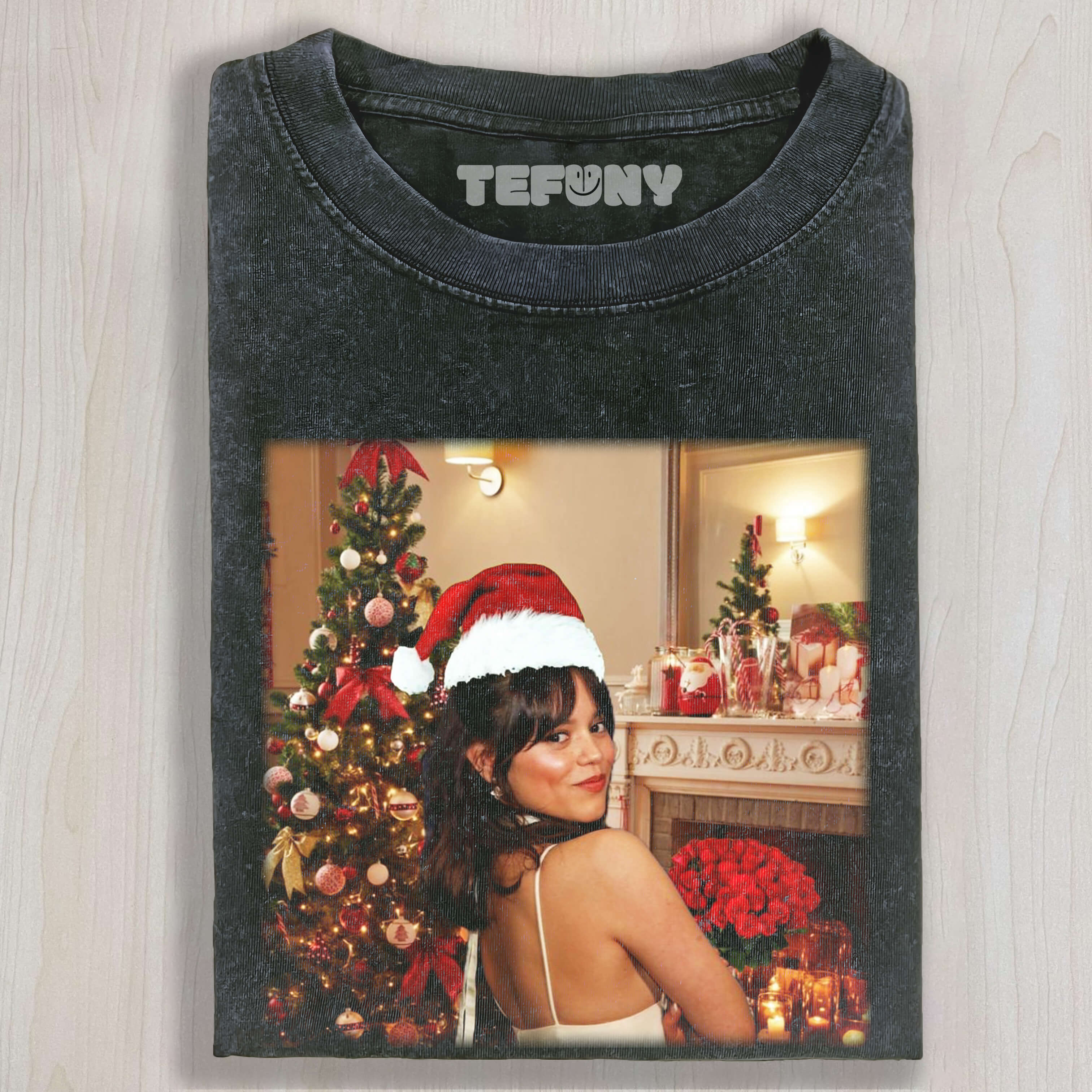 JENNA ORTEGA CHRISTMAS TEE & SWEAT & HOOD