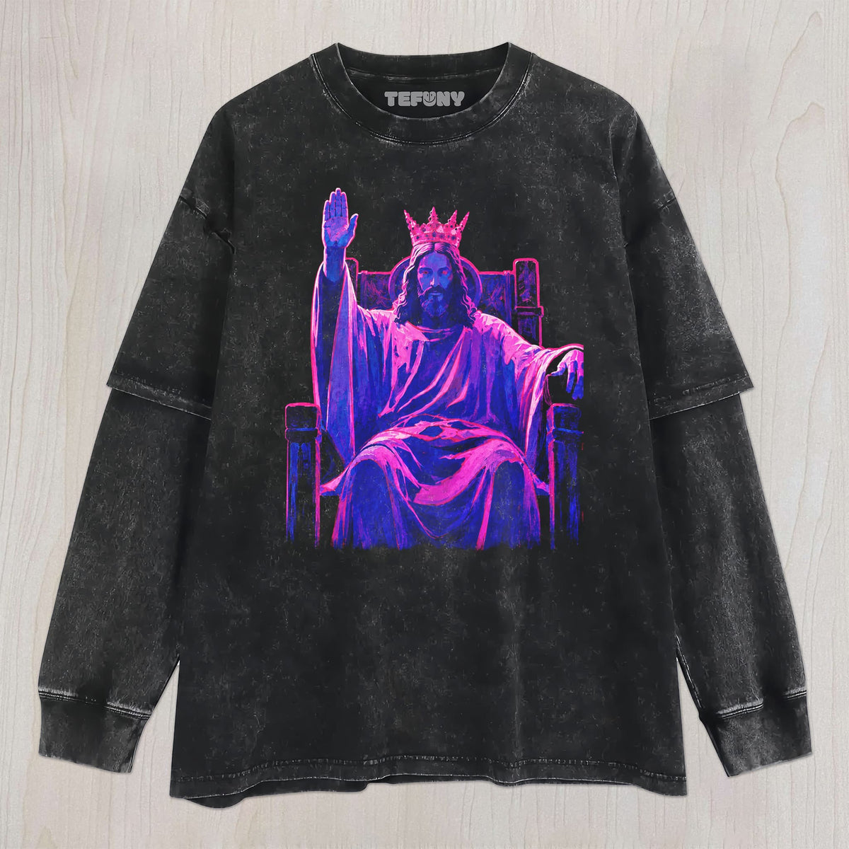 JESUS MEME V2 UNISEX TEE, TANK TOP, LAYERED LS, SWEATSHIRT & HOODIE