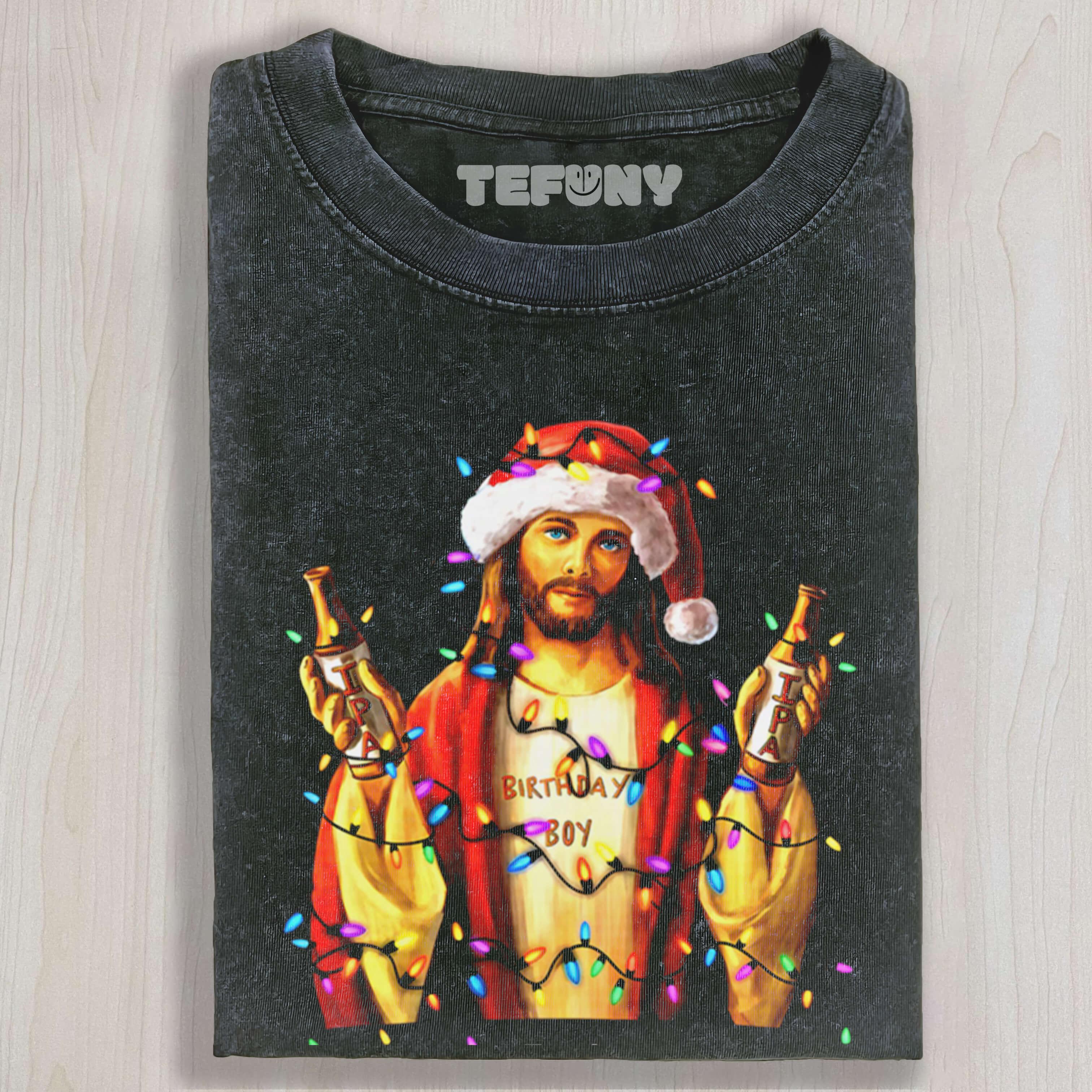 JESUS CHRISTMAS TEE & SWEAT & HOOD