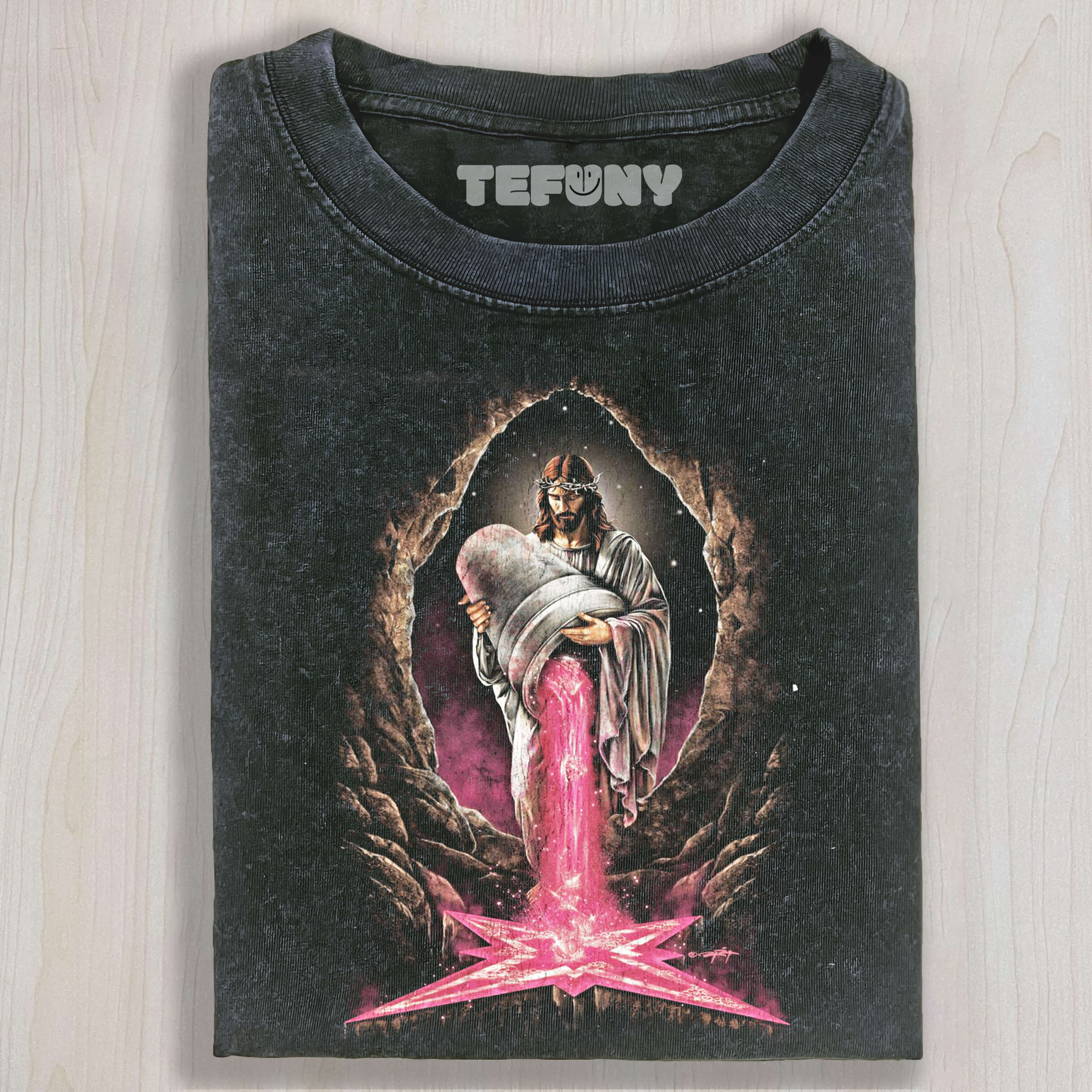 JESUS POURS LIQUID TEE & SWEAT & HOOD