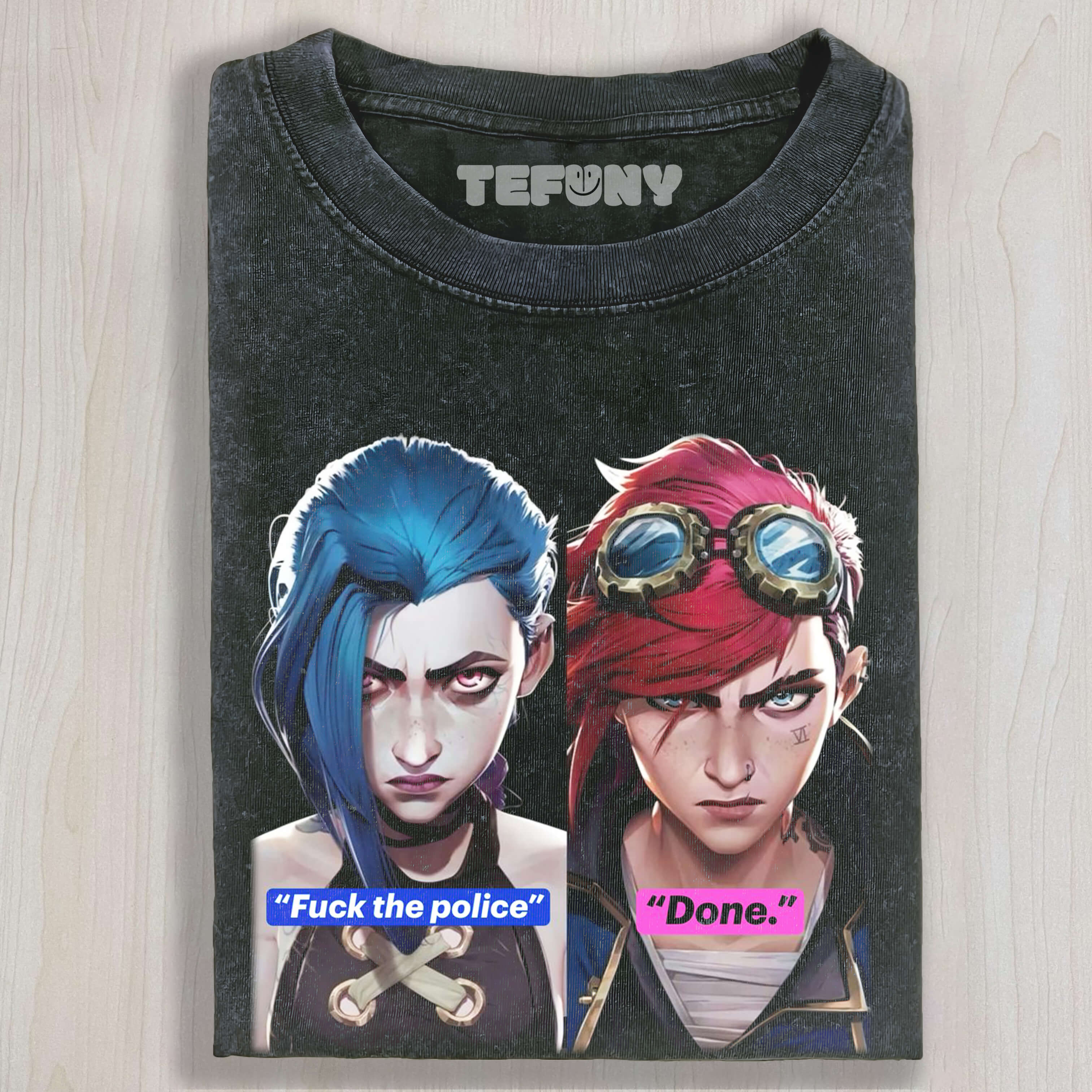 JINX AND VI TEE & SWEAT & HOOD