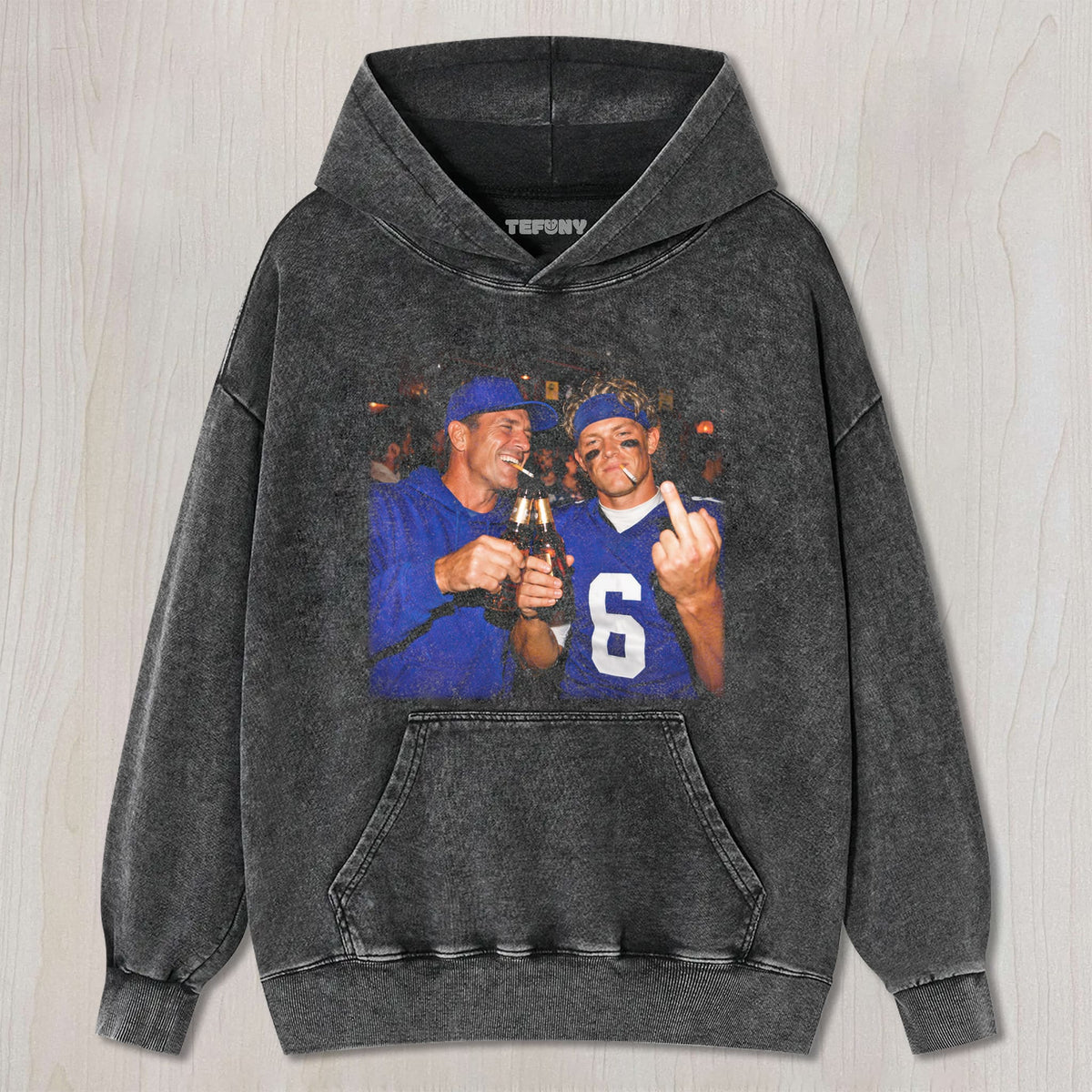 JOHN HARBAUGH & JD6 GIANTS FOOTBALL TEE V3 UNISEX TEE, TANK TOP, LAYERED LS, SWEATSHIRT & HOODIE