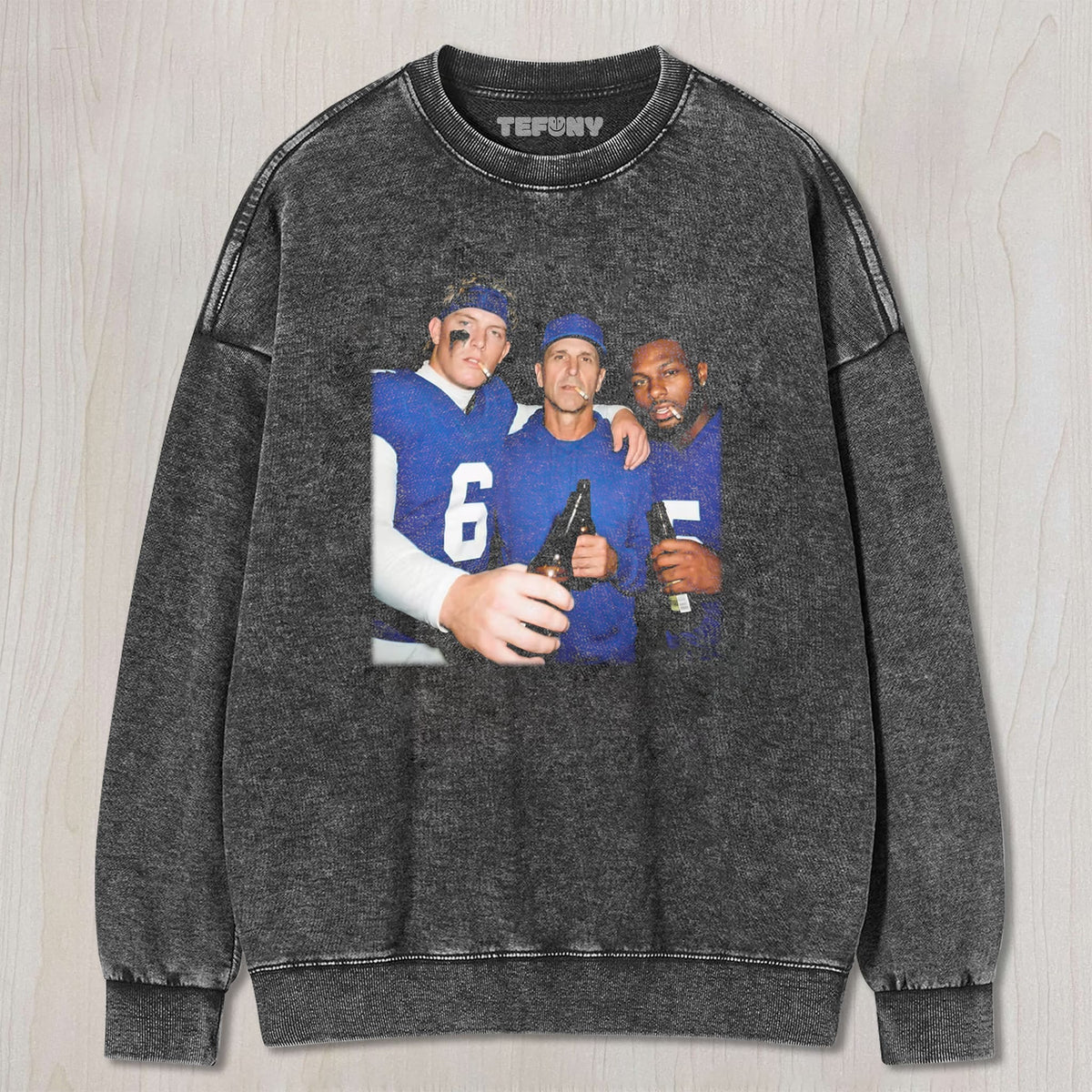 JOHN HARBAUGH & JD6 & KT5 GIANTS FOOTBALL TEE UNISEX TEE, TANK TOP, LAYERED LS, SWEATSHIRT & HOODIE