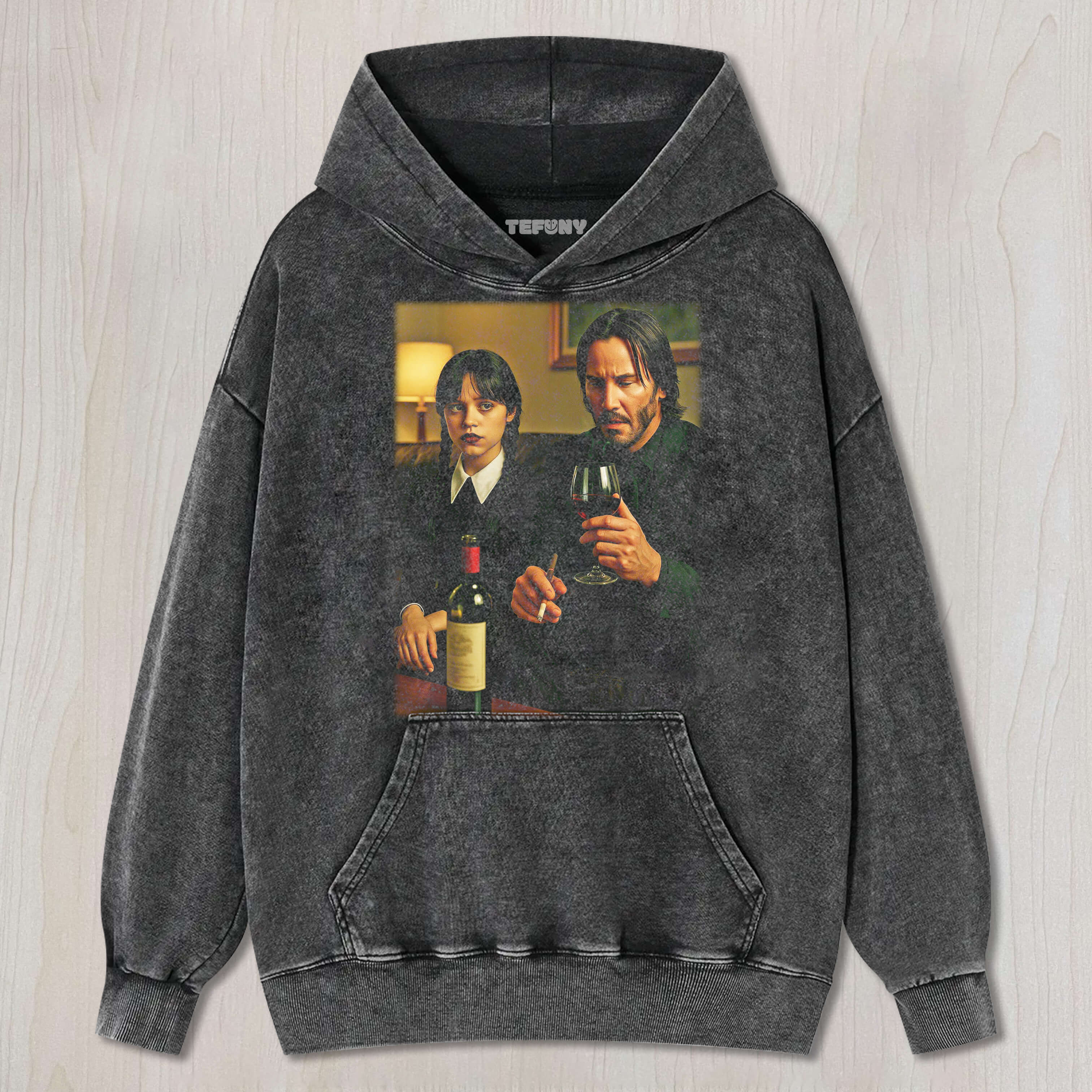 JOHN WICK AND WEDNESDAY T-SHIRT