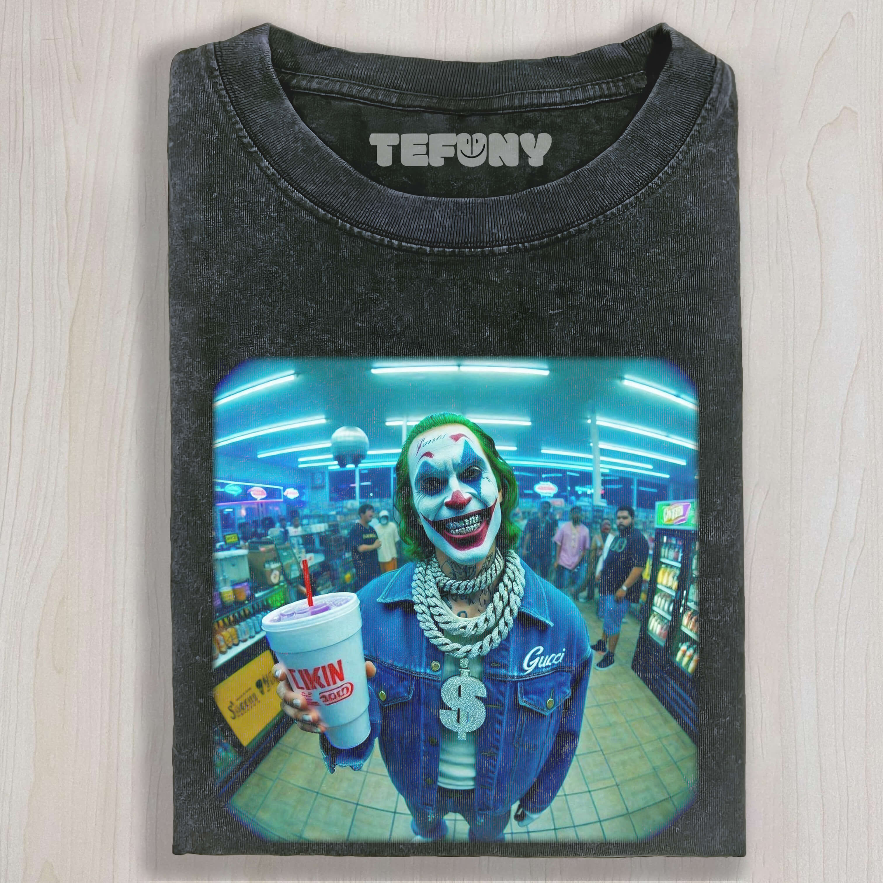 JOKER IN THE SUPERMARKET TEE & SWEAT & HOOD