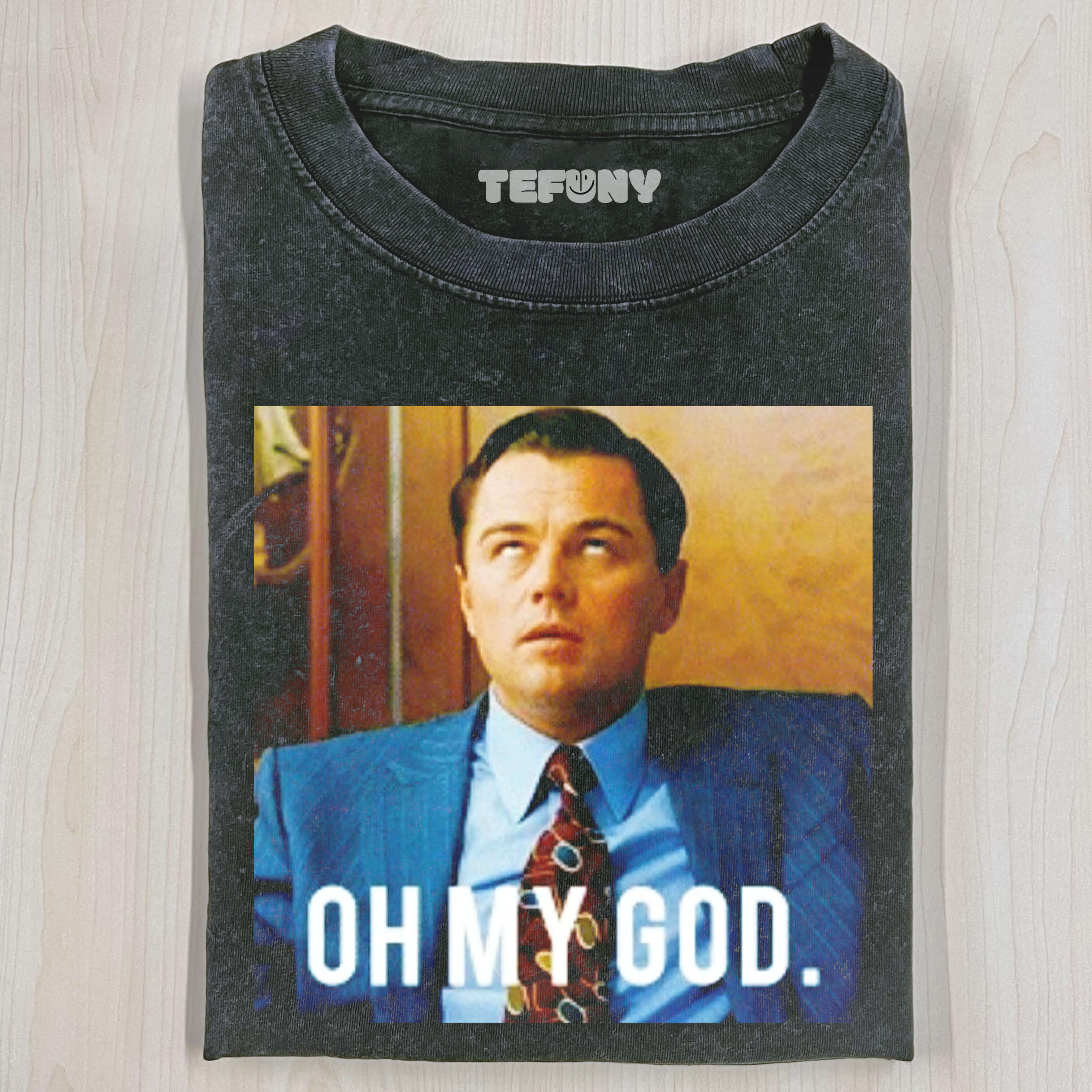 JORDAN BELFORT ROLLS HIS EYES T-SHIRT