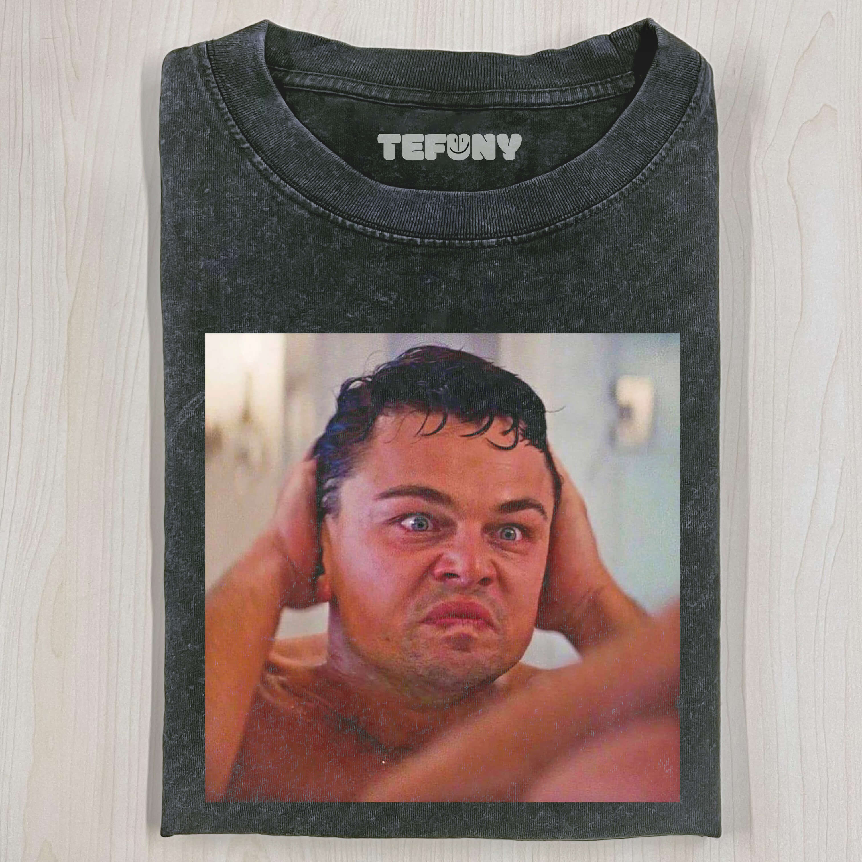 JORDAN BELFORT WITH A FEROCIOUS EXPRESSION T-SHIRT