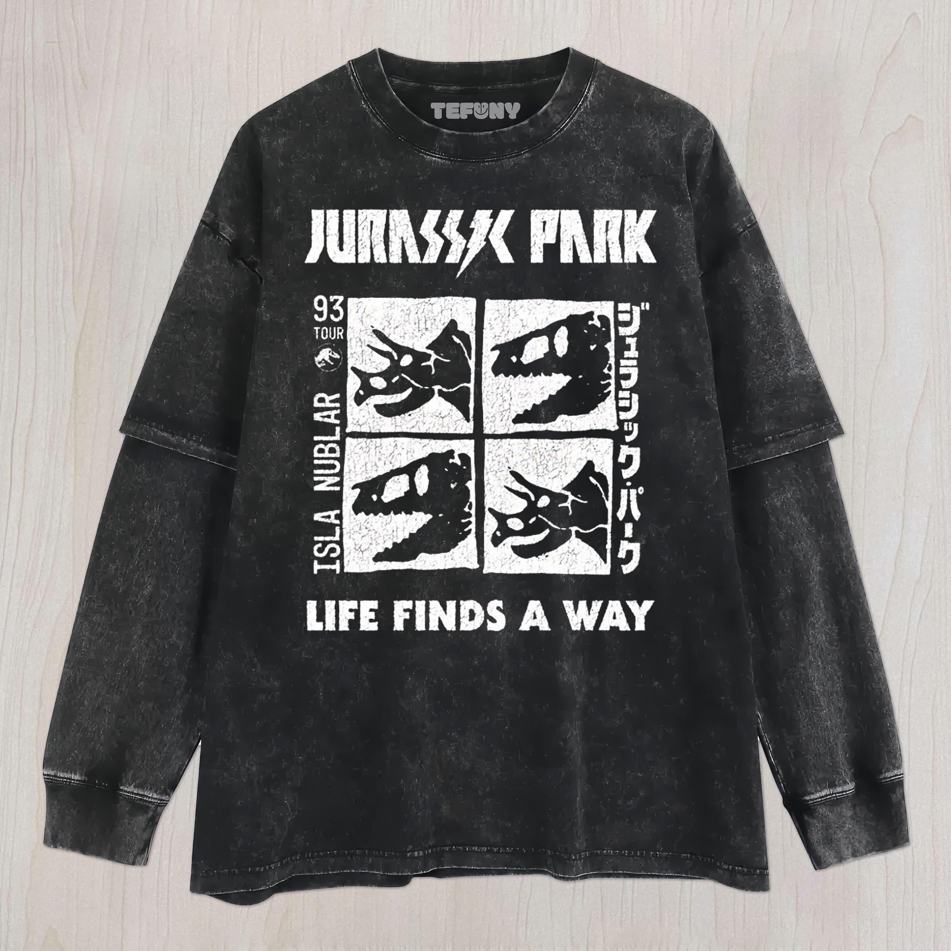 JURASSIC PARK V7 UNISEX TEE, TANK TOP, LAYERED LS, SWEATSHIRT & HOODIE