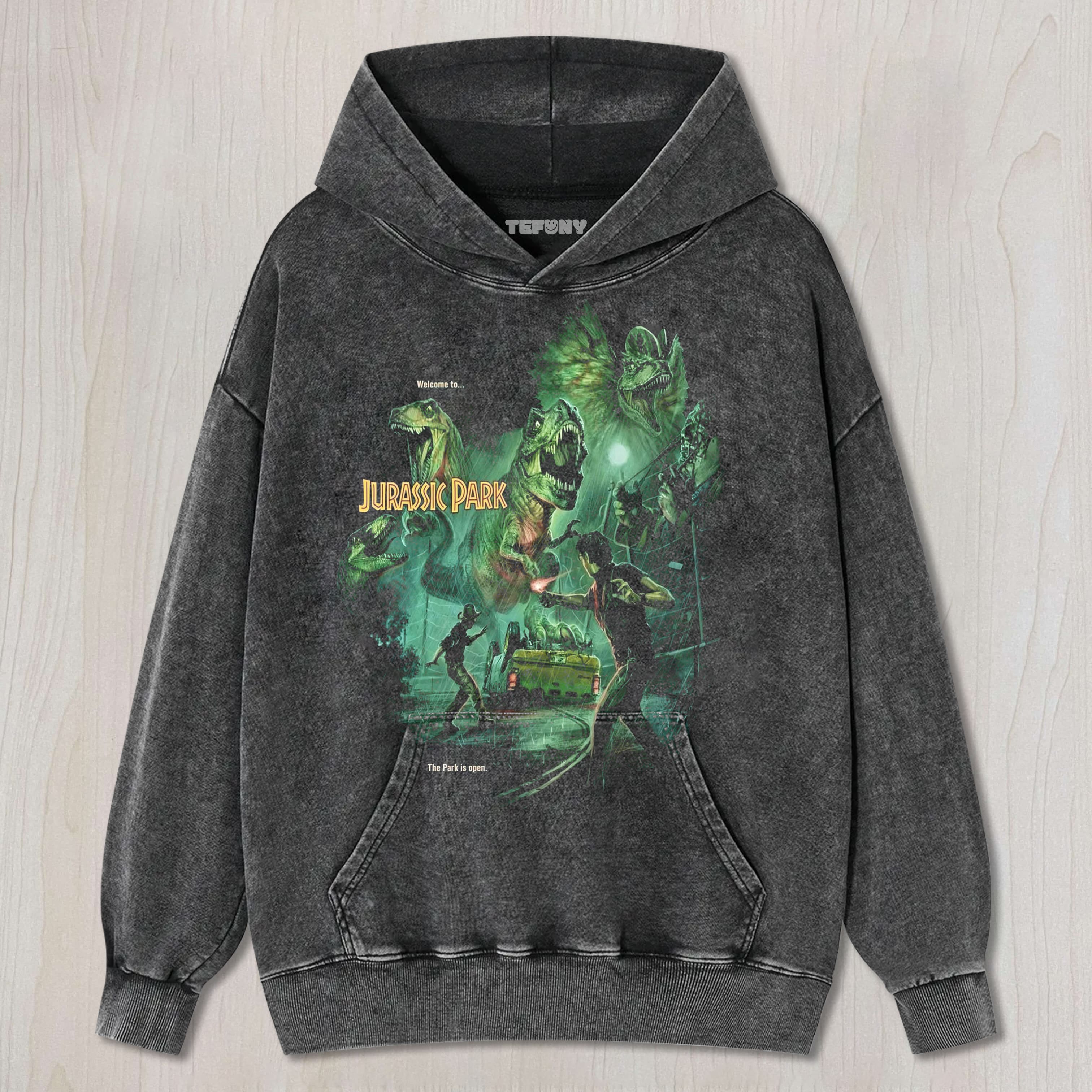 JURASSIC PARK V8 UNISEX TEE, TANK TOP, LAYERED LS, SWEATSHIRT & HOODIE