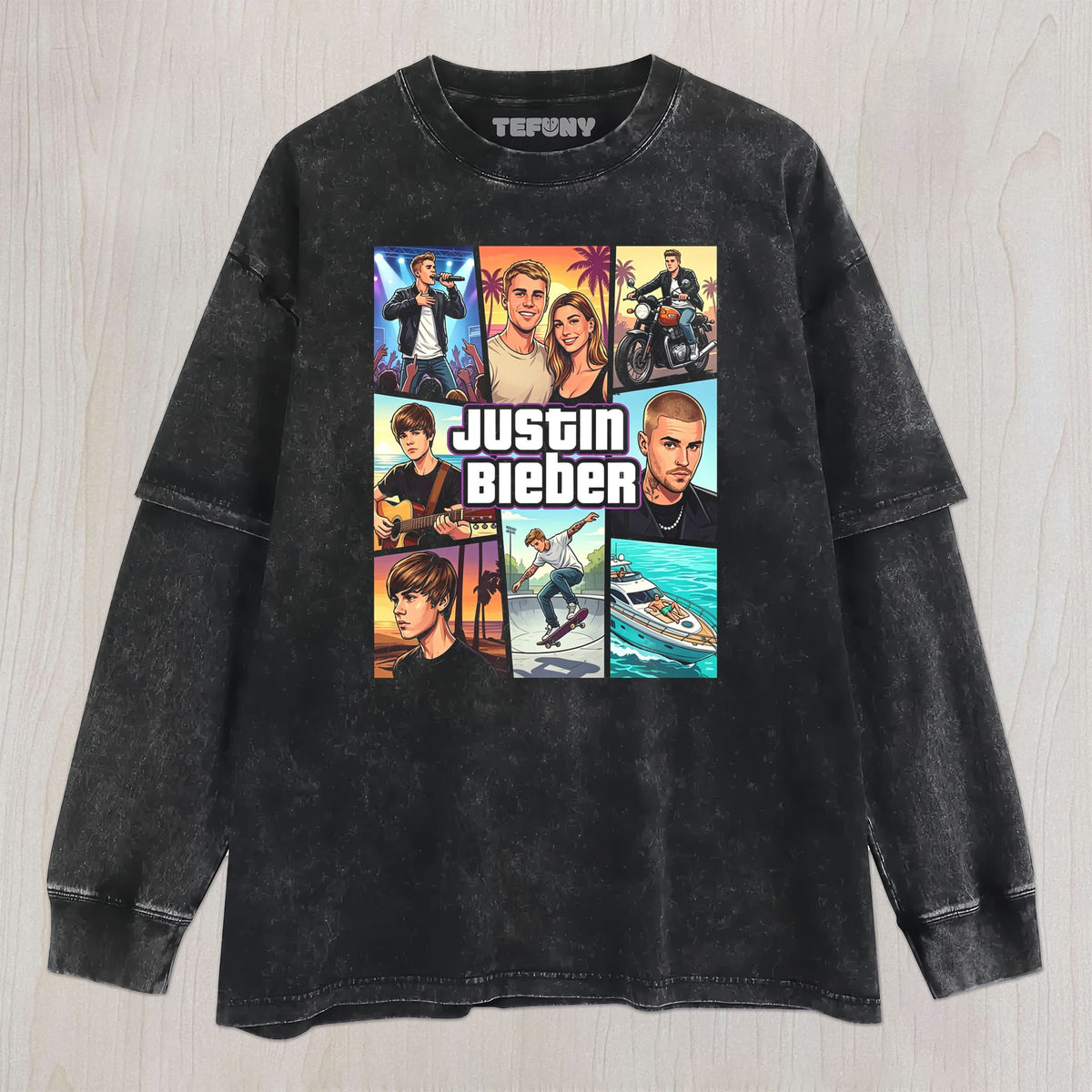 JUSTIN BIEBER UNISEX TEE, TANK TOP, LAYERED LS, SWEATSHIRT & HOODIE