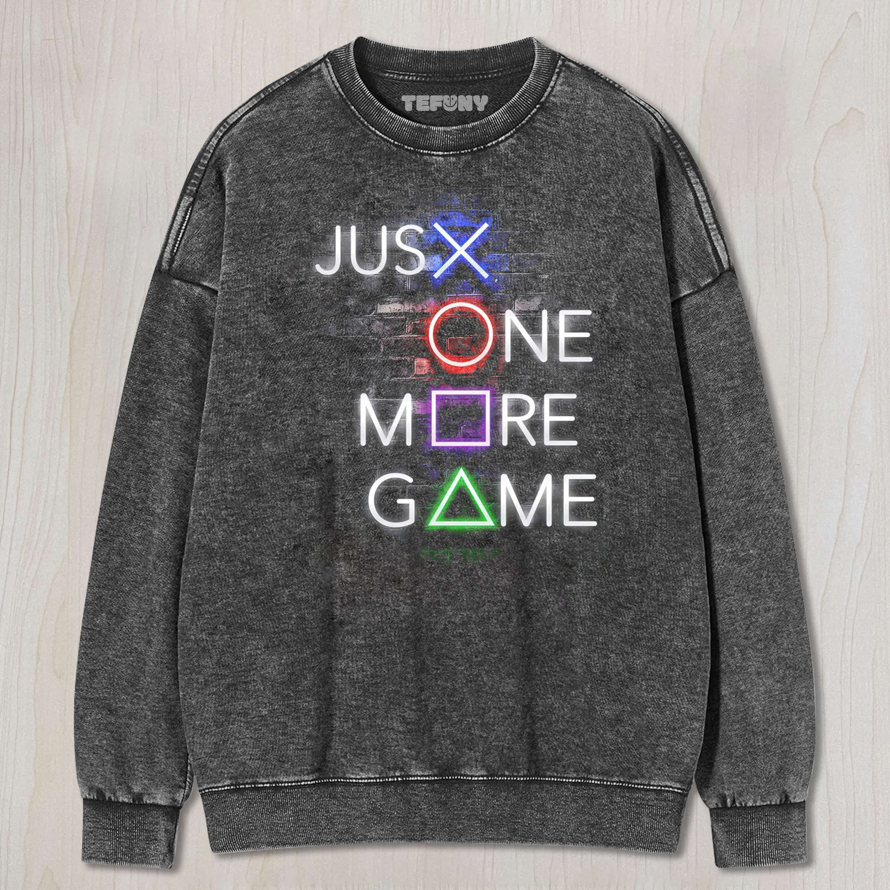 JUST ONE MORE GAME TEE & SWEAT & HOOD
