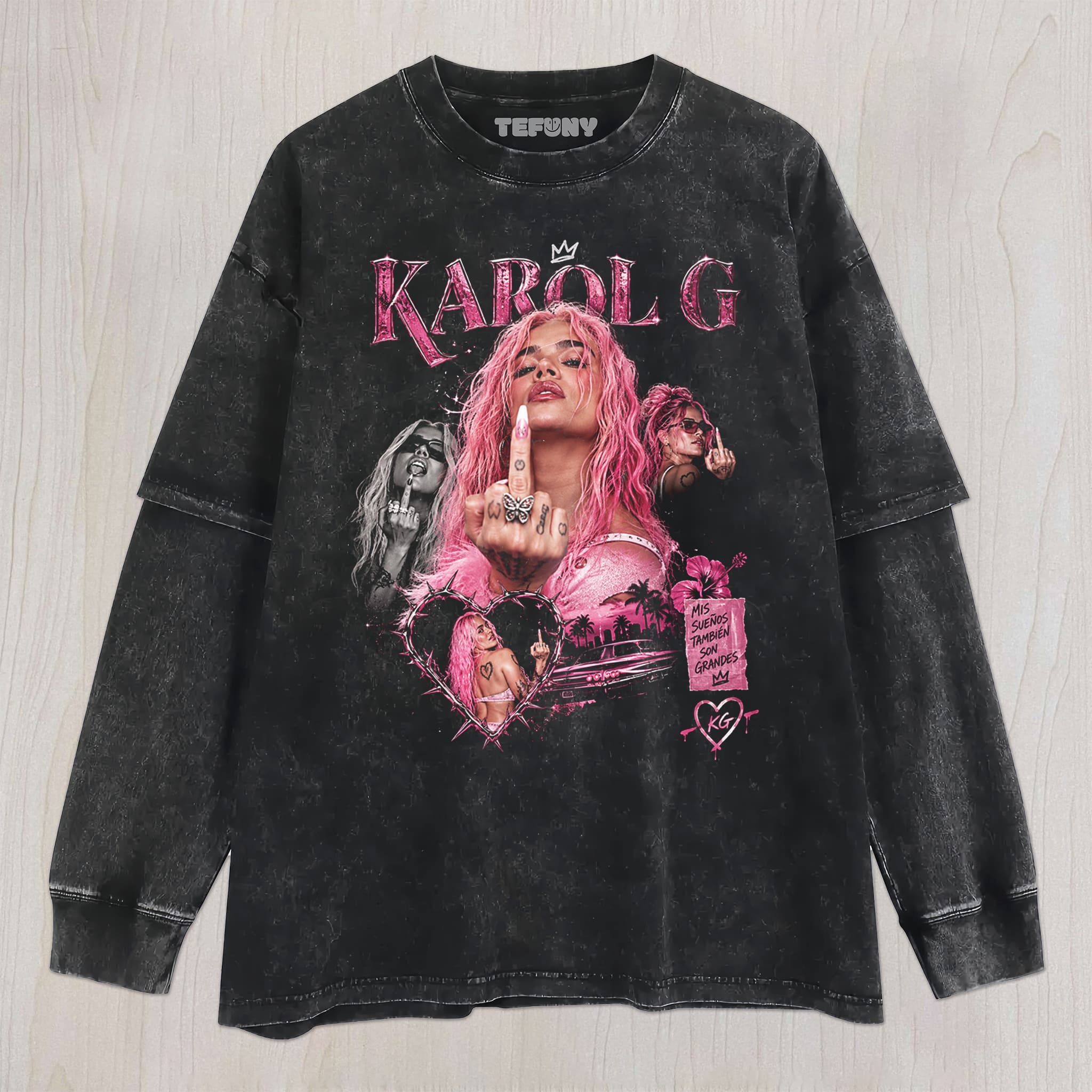 KAROL G N3 UNISEX TEE, TANK TOP, LAYERED LS, SWEATSHIRT & HOODIE