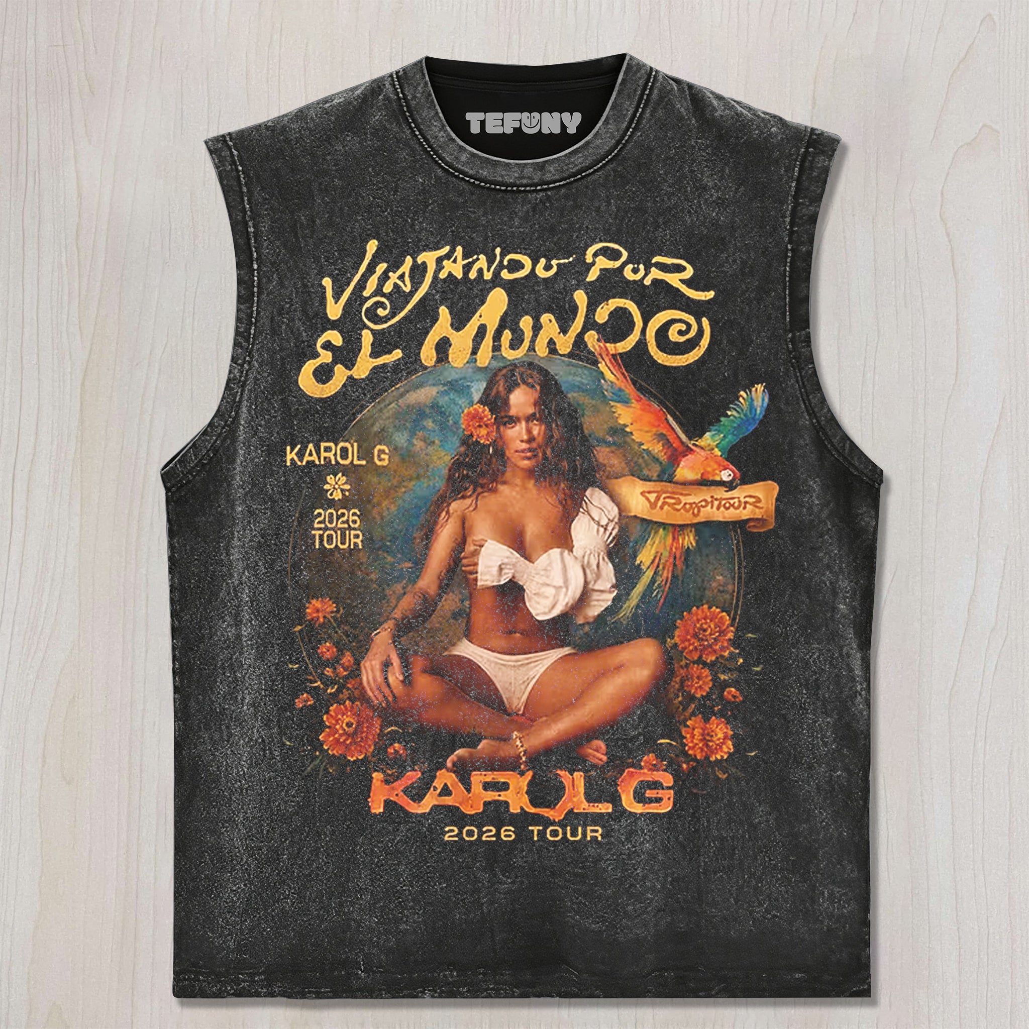 KAROL G 2026 V1 UNISEX TEE, TANK TOP, LAYERED LS, SWEATSHIRT & HOODIE