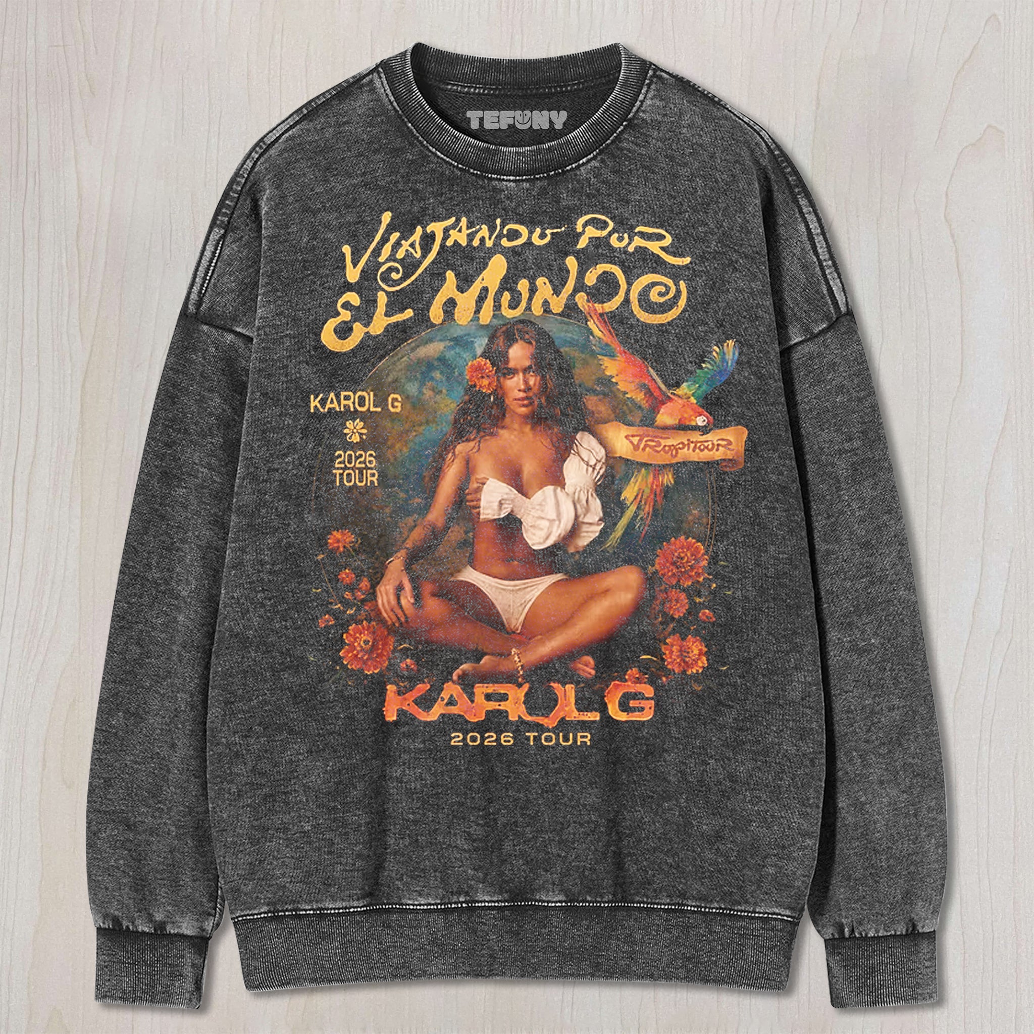 KAROL G 2026 V1 UNISEX TEE, TANK TOP, LAYERED LS, SWEATSHIRT & HOODIE