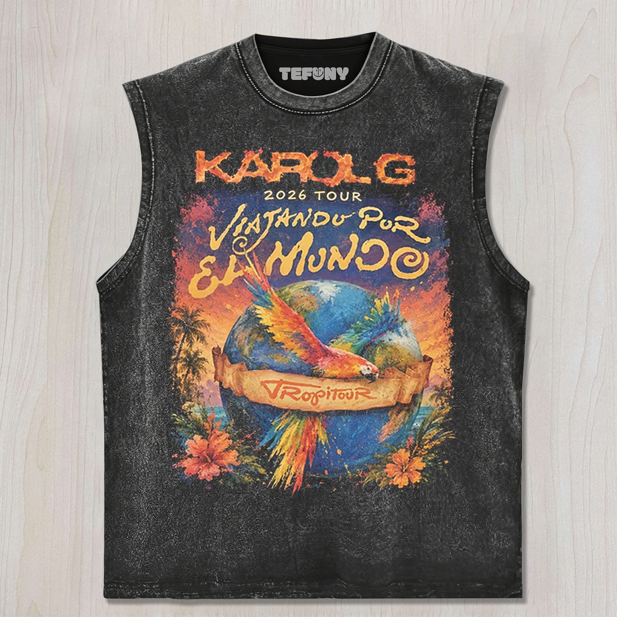 KAROL G 2026 V2 UNISEX TEE, TANK TOP, LAYERED LS, SWEATSHIRT & HOODIE
