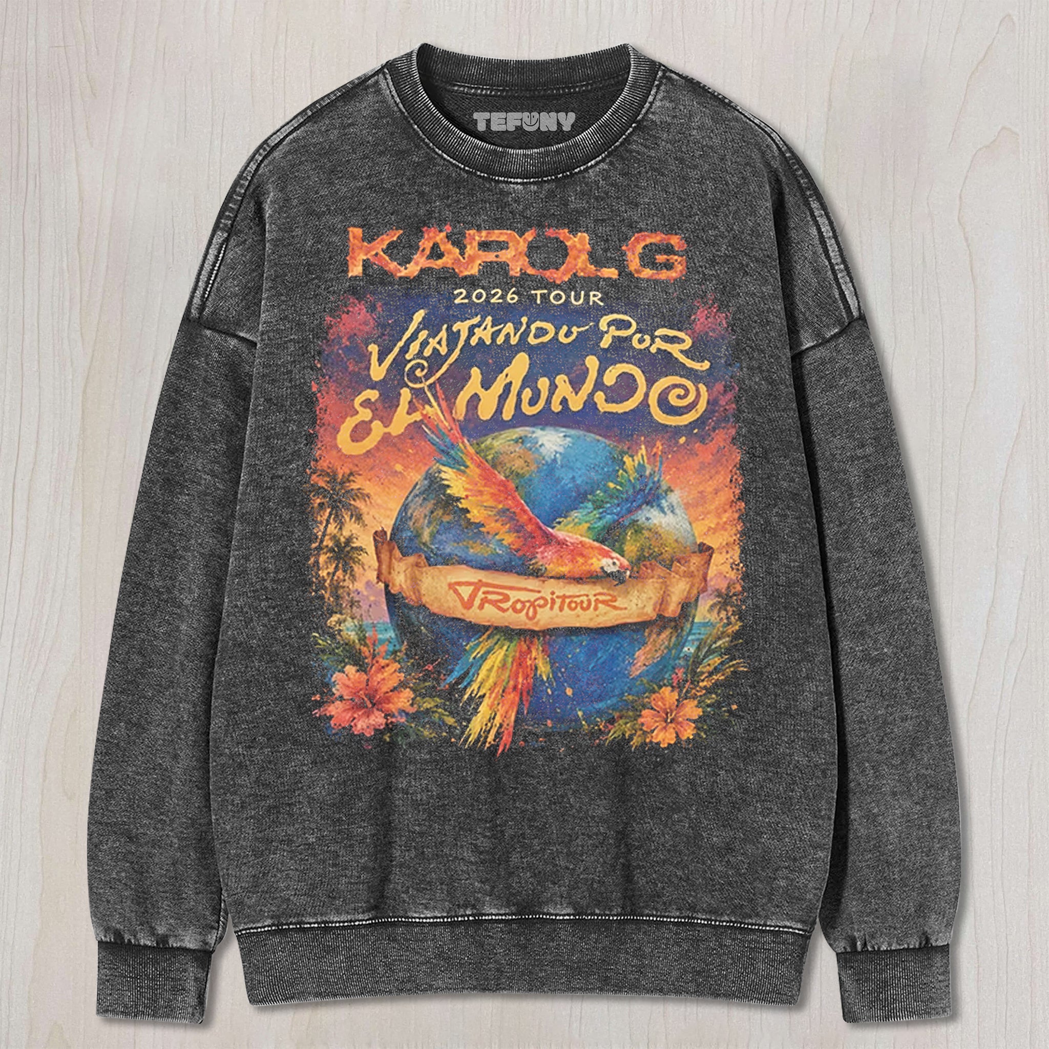 KAROL G 2026 V2 UNISEX TEE, TANK TOP, LAYERED LS, SWEATSHIRT & HOODIE