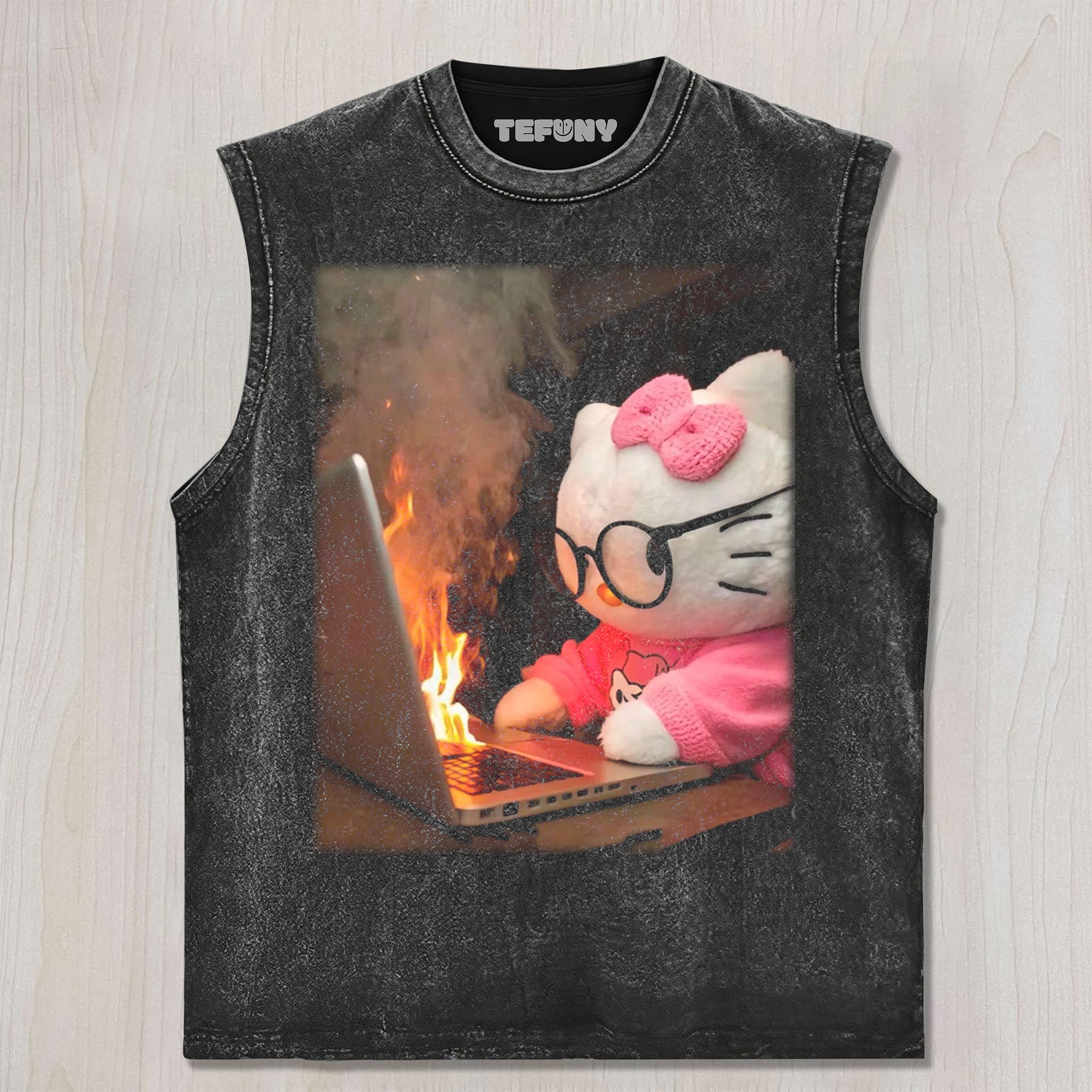 KITTY CAT UNISEX TEE, TANK TOP, LAYERED LS, SWEATSHIRT & HOODIE