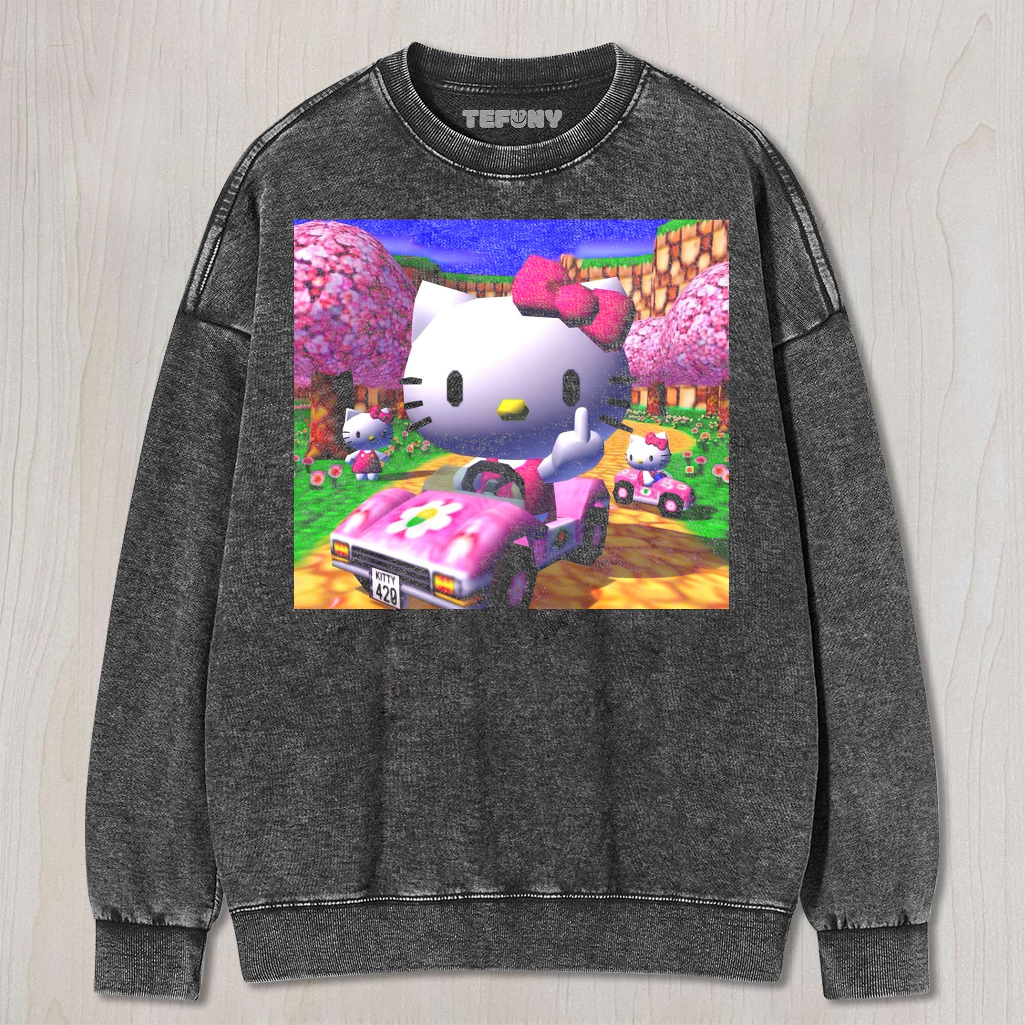 KITTY CAT V4 UNISEX TEE, TANK TOP, LAYERED LS, SWEATSHIRT & HOODIE