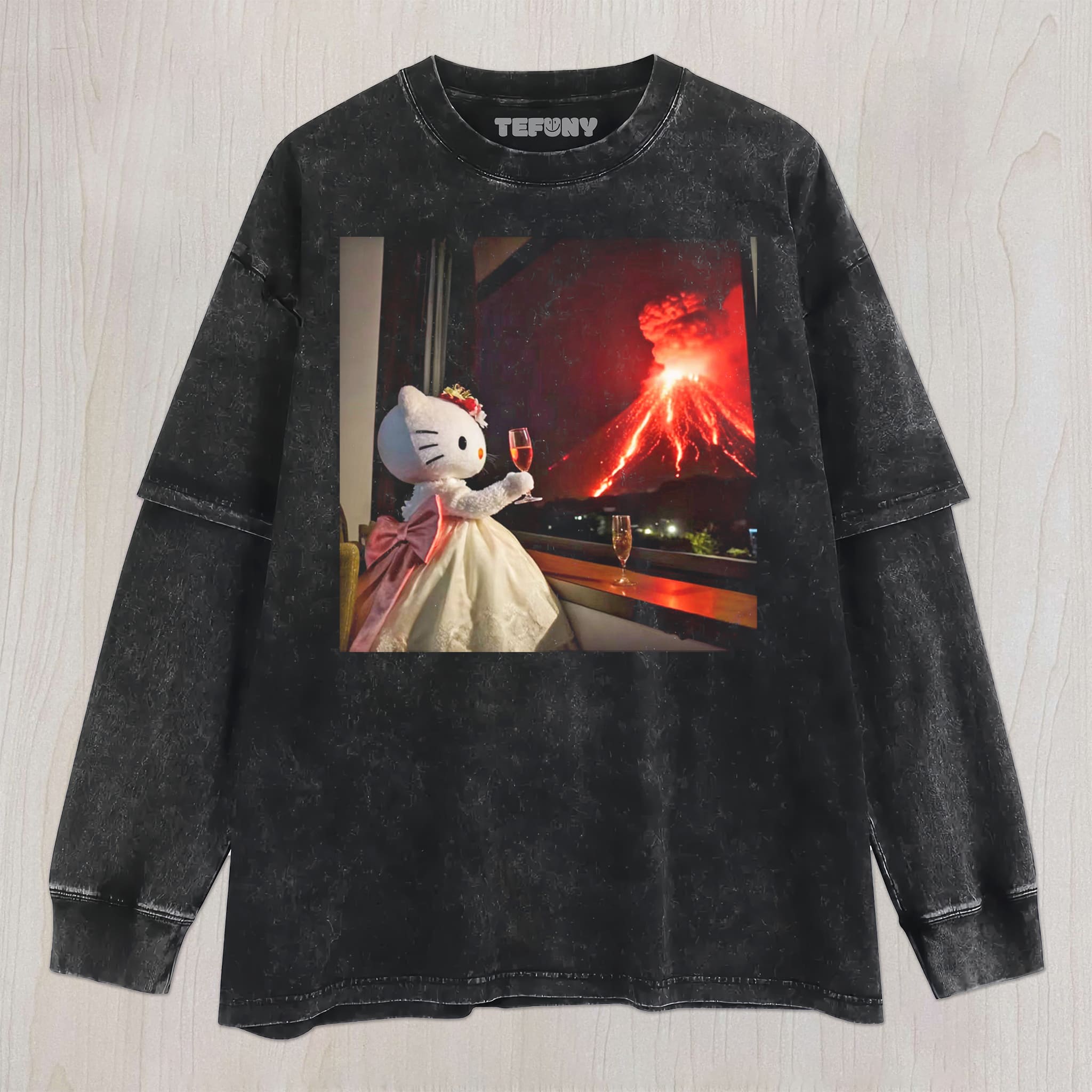 KITTY CAT V5 UNISEX TEE, TANK TOP, LAYERED LS, SWEATSHIRT & HOODIE