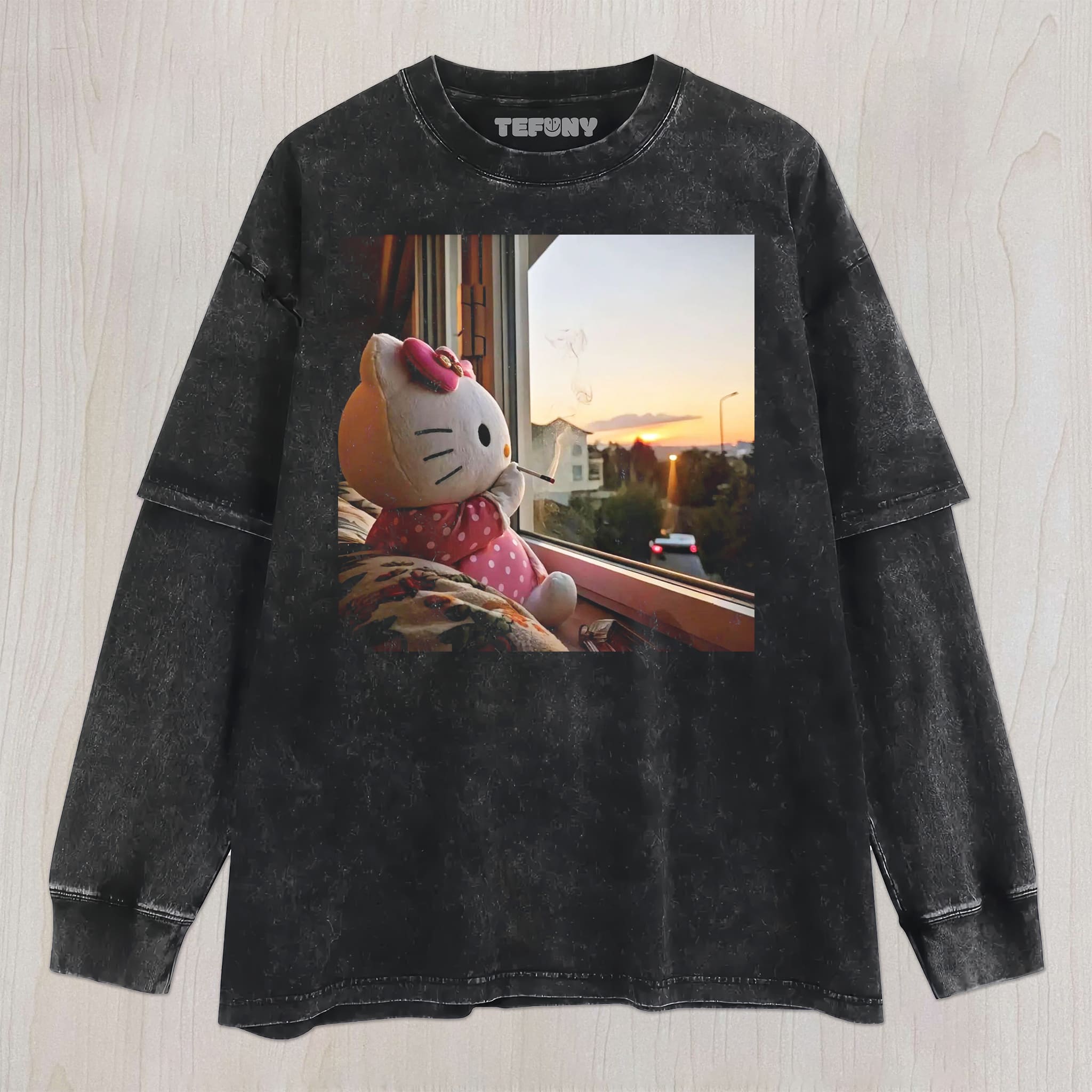 KITTY CAT V8 UNISEX TEE, TANK TOP, LAYERED LS, SWEATSHIRT & HOODIE