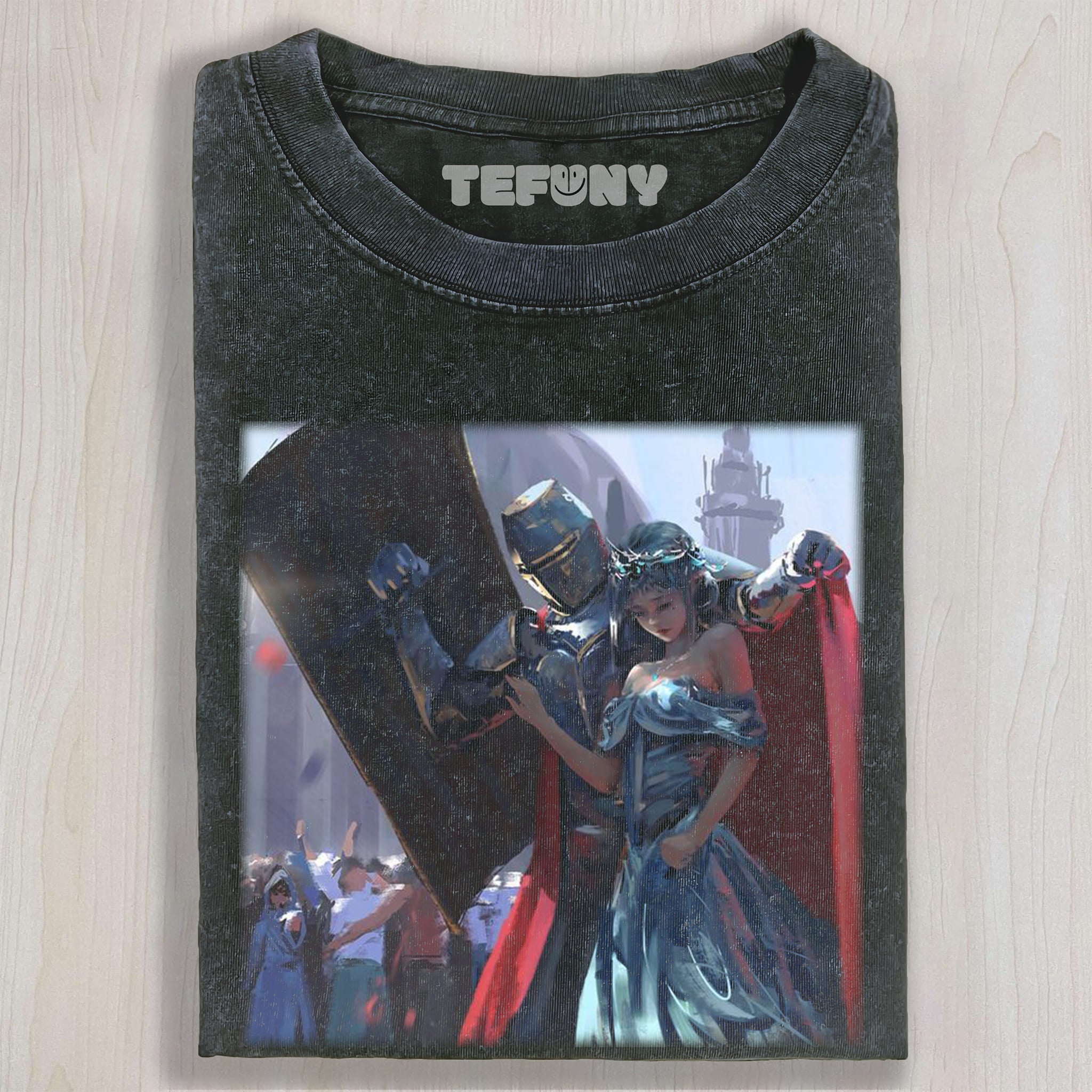 KNIGHT AND PRINCESS UNISEX TEE, TANK TOP, LAYERED LS, SWEATSHIRT & HOODIE