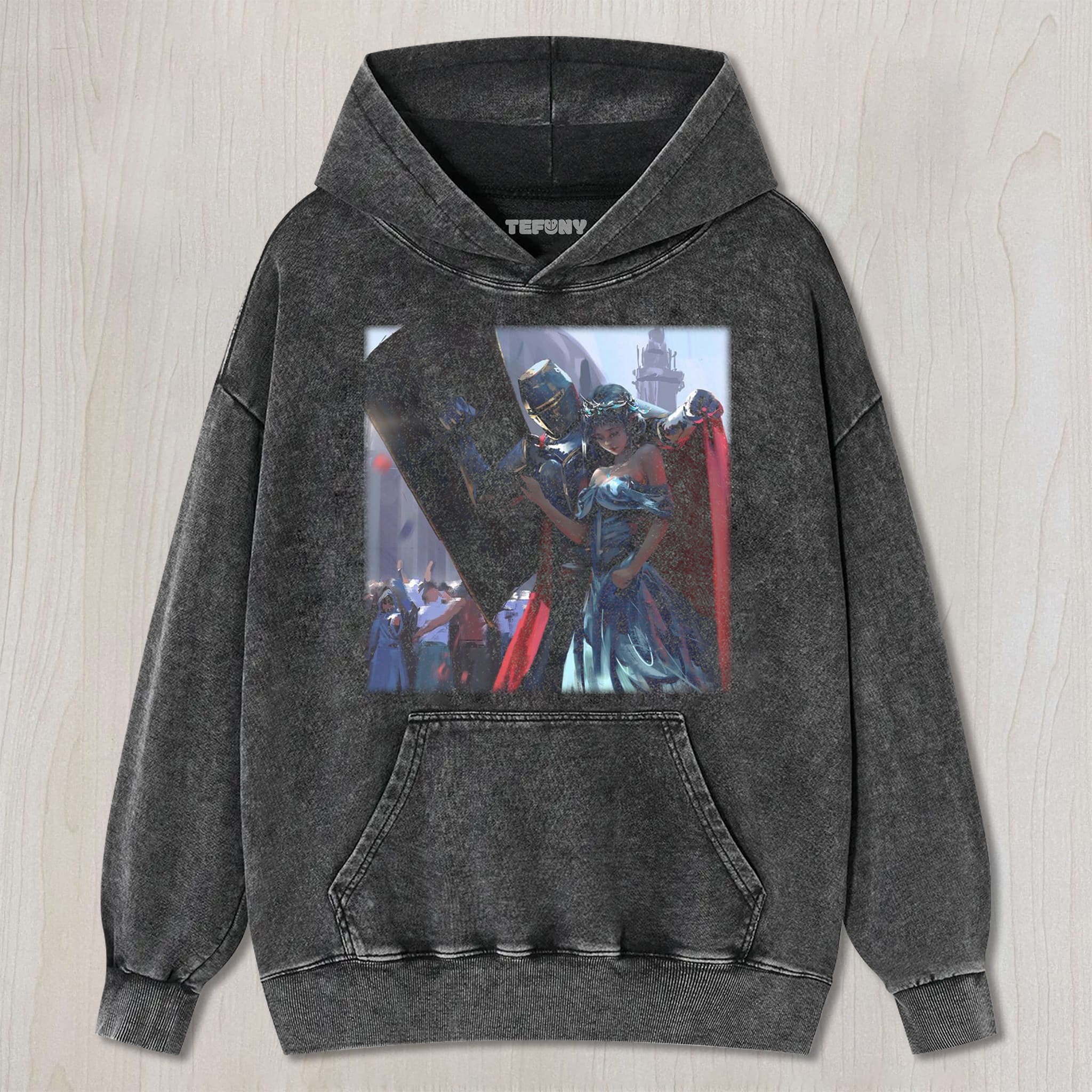 KNIGHT AND PRINCESS UNISEX TEE, TANK TOP, LAYERED LS, SWEATSHIRT & HOODIE