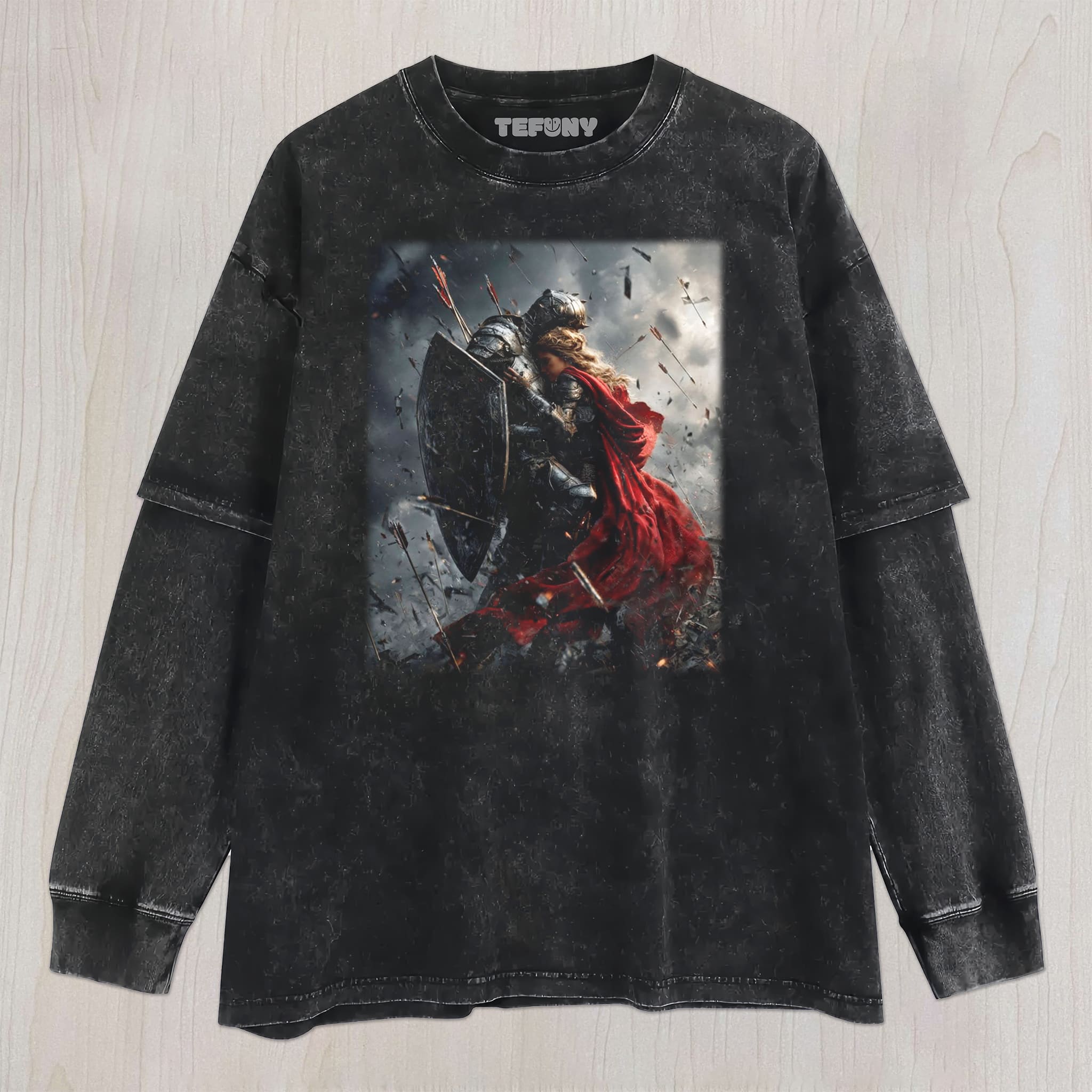 KNIGHT AND PRINCESS V3 UNISEX TEE, TANK TOP, LAYERED LS, SWEATSHIRT & HOODIE