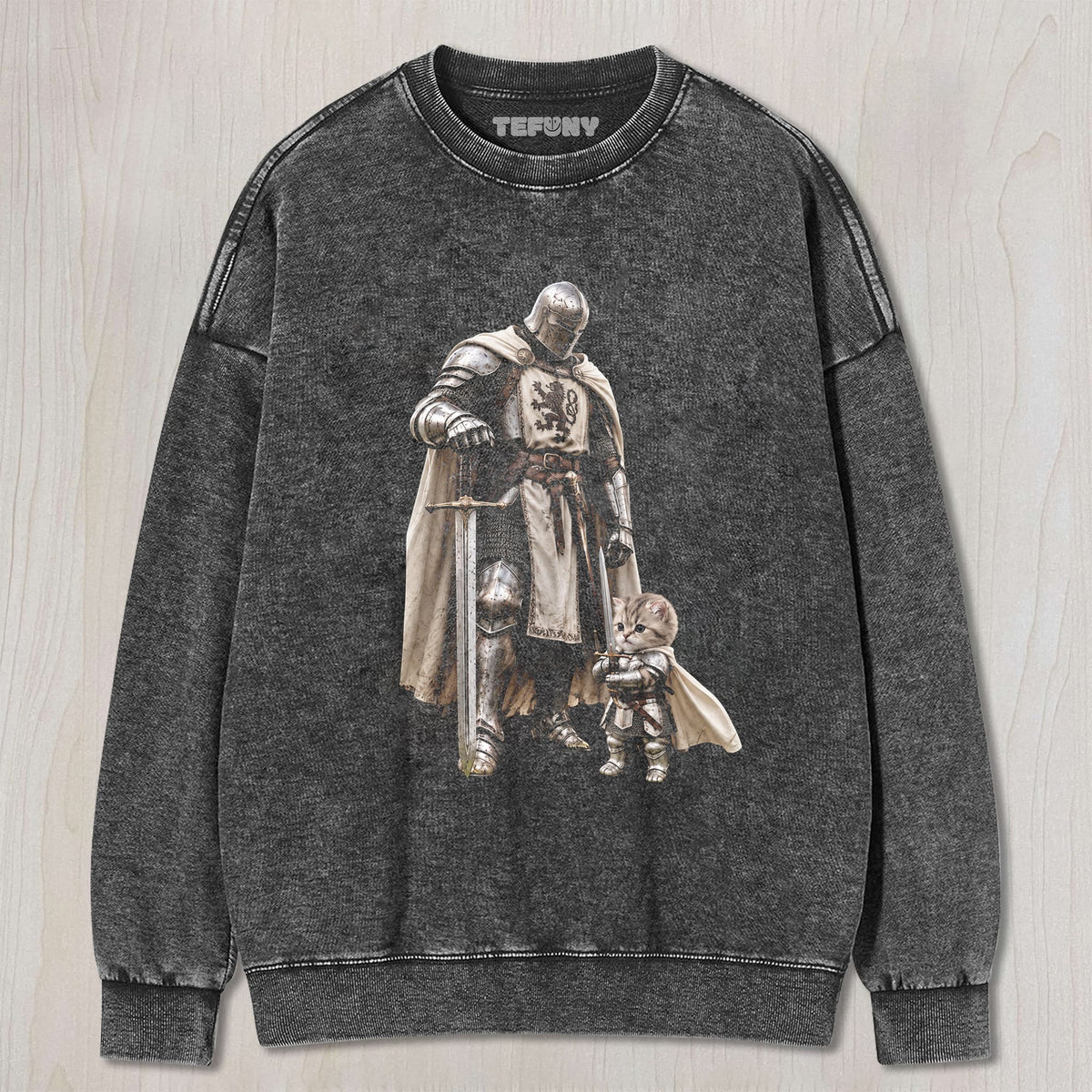 KNIGHT CAT V1 UNISEX TEE, TANK TOP, LAYERED LS, SWEATSHIRT & HOODIE