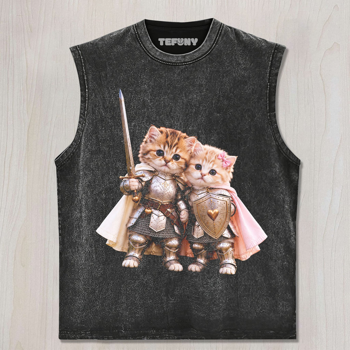 KNIGHT CAT V4 UNISEX TEE, TANK TOP, LAYERED LS, SWEATSHIRT & HOODIE