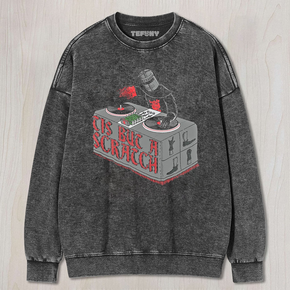 KNIGHT OF THE TURNTABLE UNISEX TEE, TANK TOP, LAYERED LS, SWEATSHIRT & HOODIE