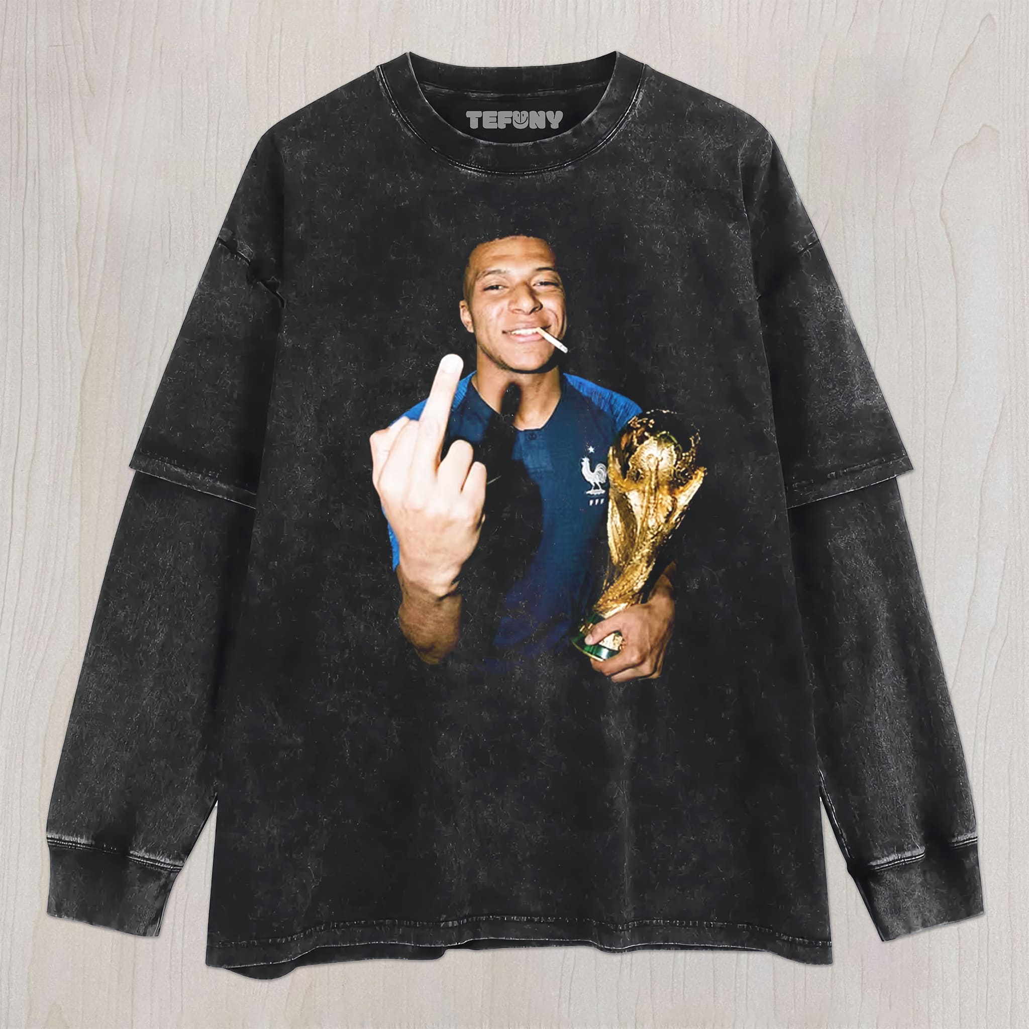 KYLIAN MBAPPE V6 UNISEX TEE, TANK TOP, LAYERED LS, SWEATSHIRT & HOODIE