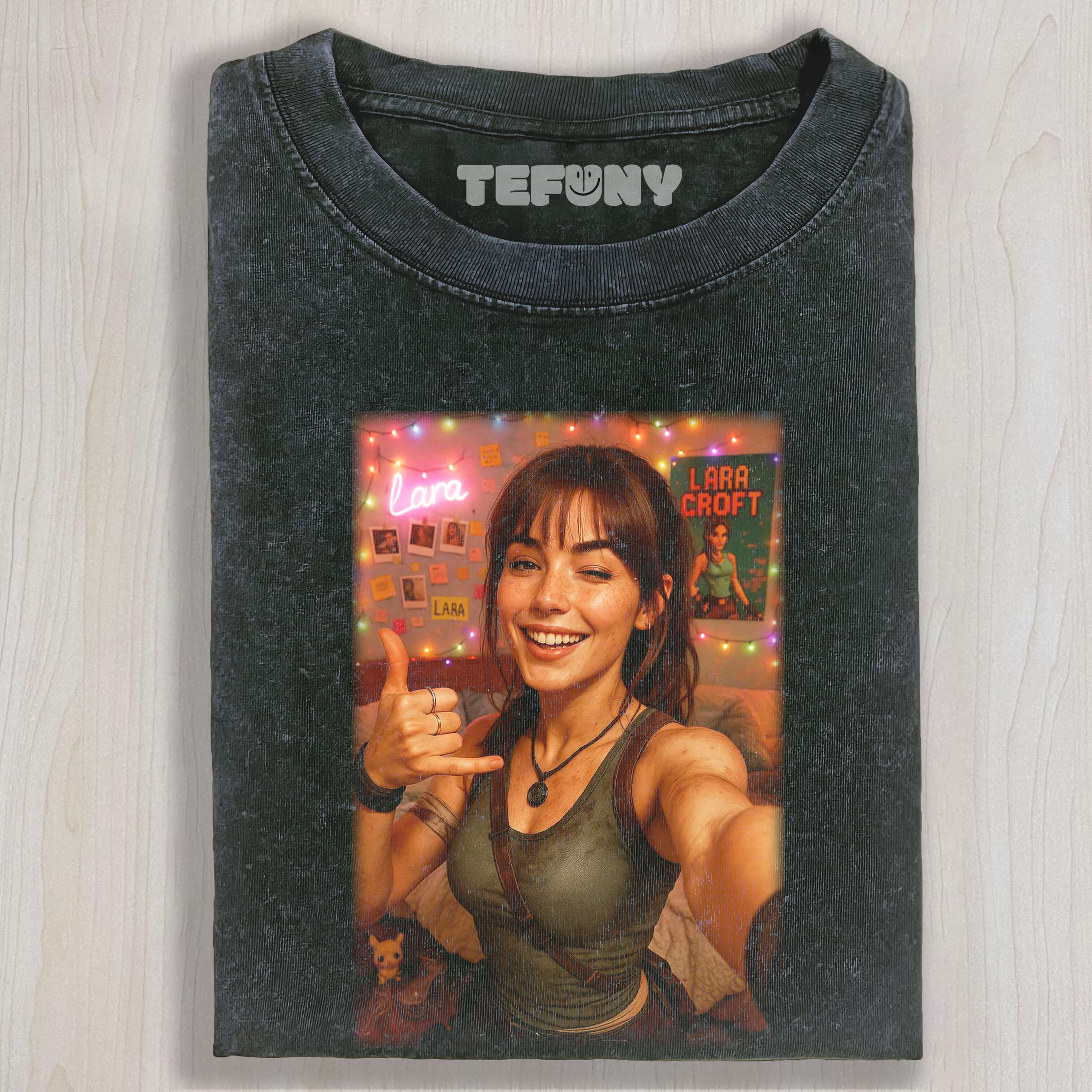 LARA CROFT TEE & SWEAT & HOOD