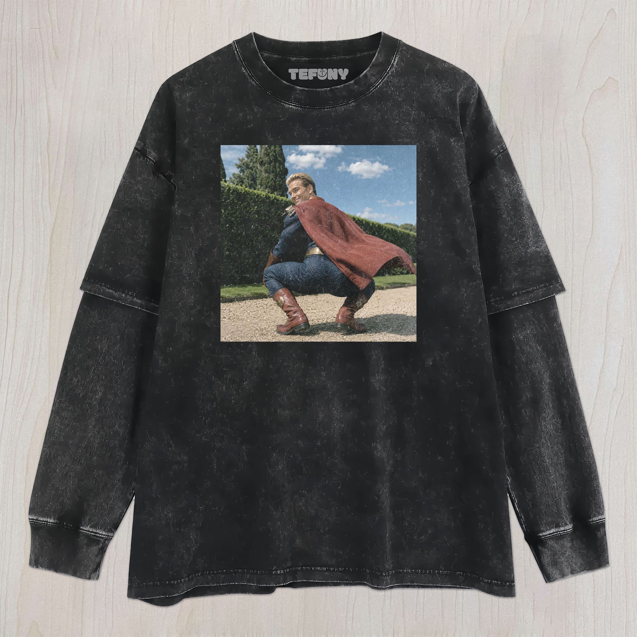 LAZY POSE UNISEX TEE, TANK TOP, LAYERED LS, SWEATSHIRT & HOODIE