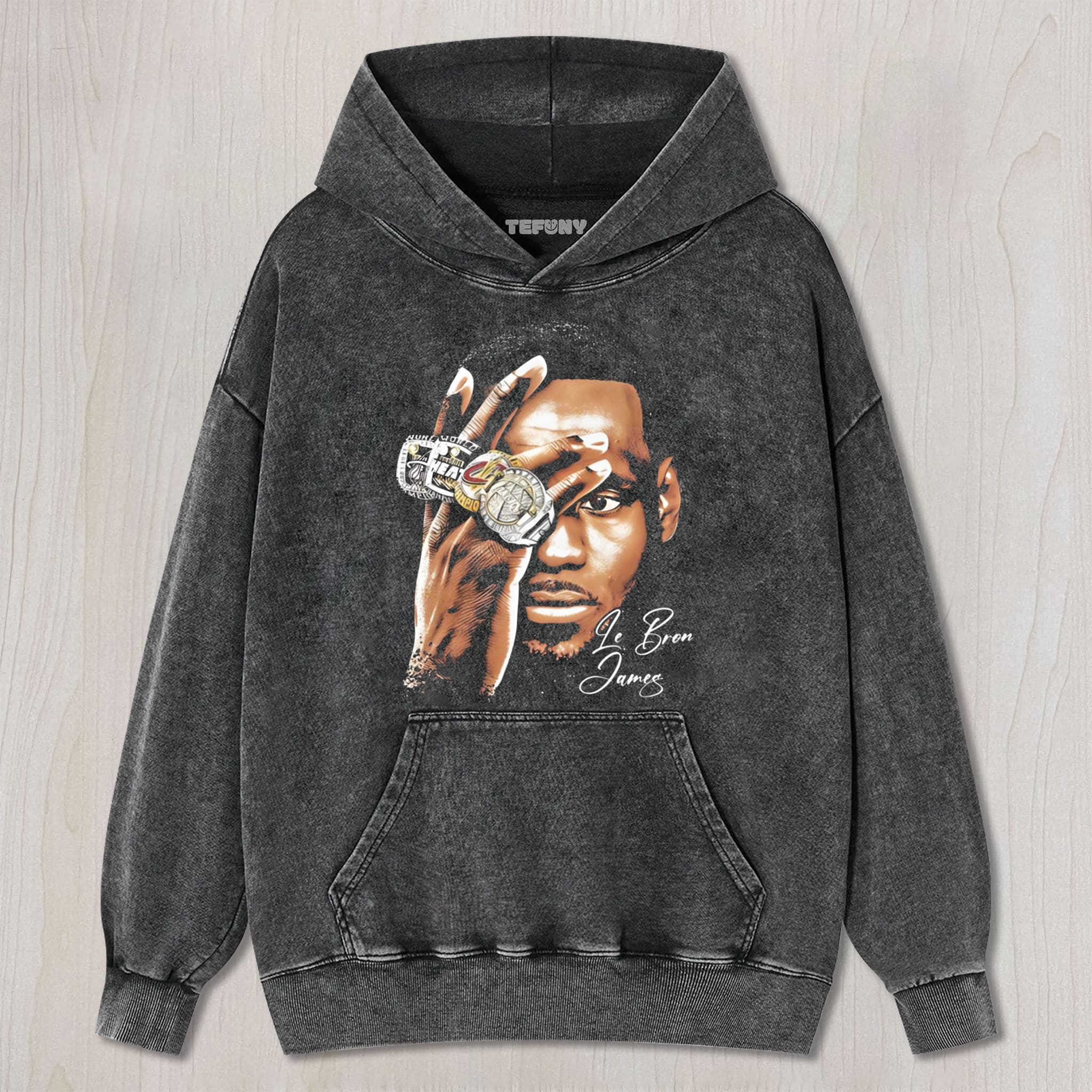 LEBRON JAMES 4 RING UNISEX TEE, TANK TOP, LAYERED LS, SWEATSHIRT & HOODIE