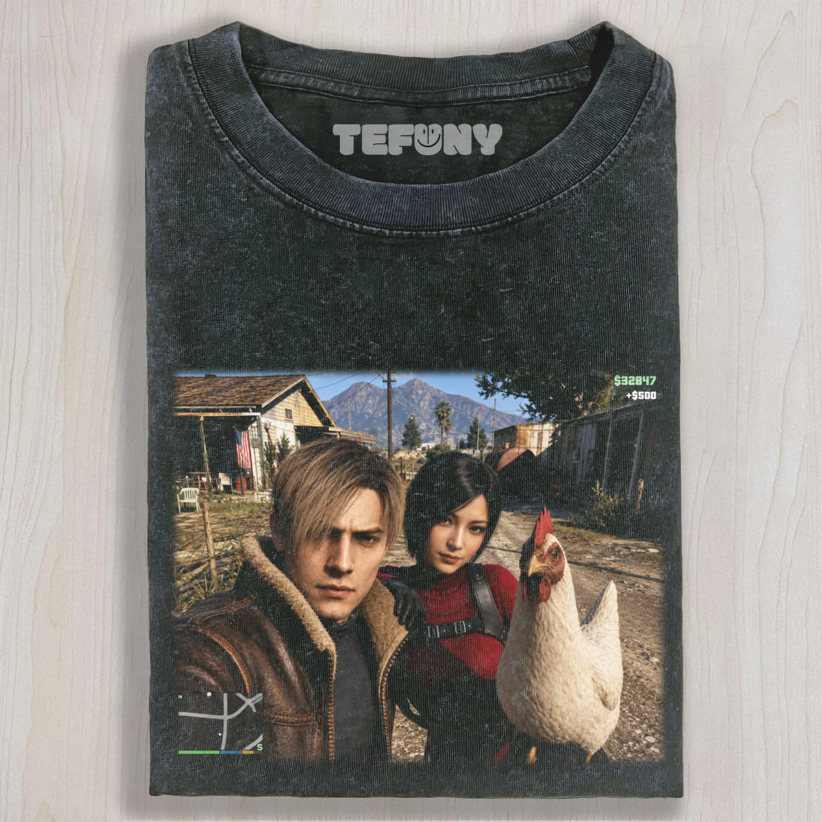 LEON & ADA WONG MEME UNISEX TEE, TANK TOP, LAYERED LS, SWEATSHIRT & HOODIE