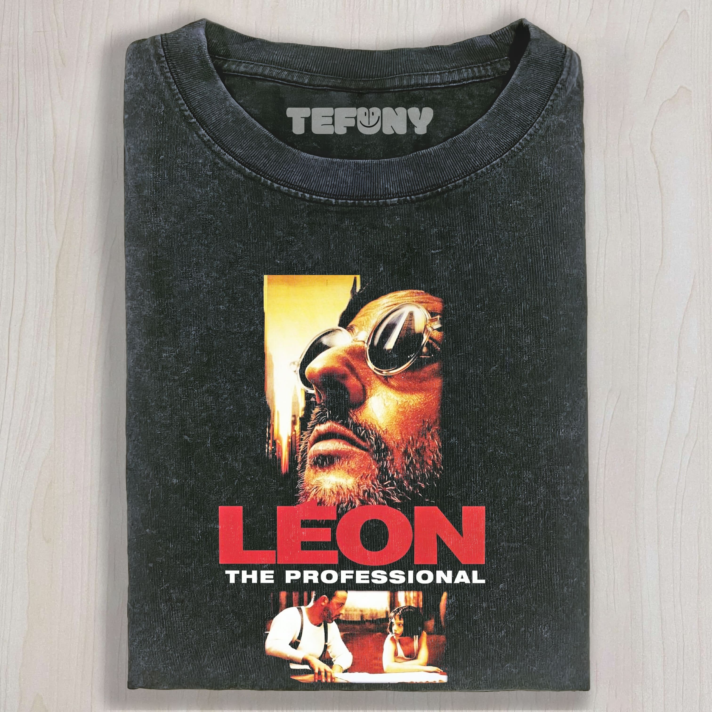 LEON THE PROFESSIONAL V1 UNISEX TEE, TANK TOP, LAYERED LS, SWEATSHIRT & HOODIE
