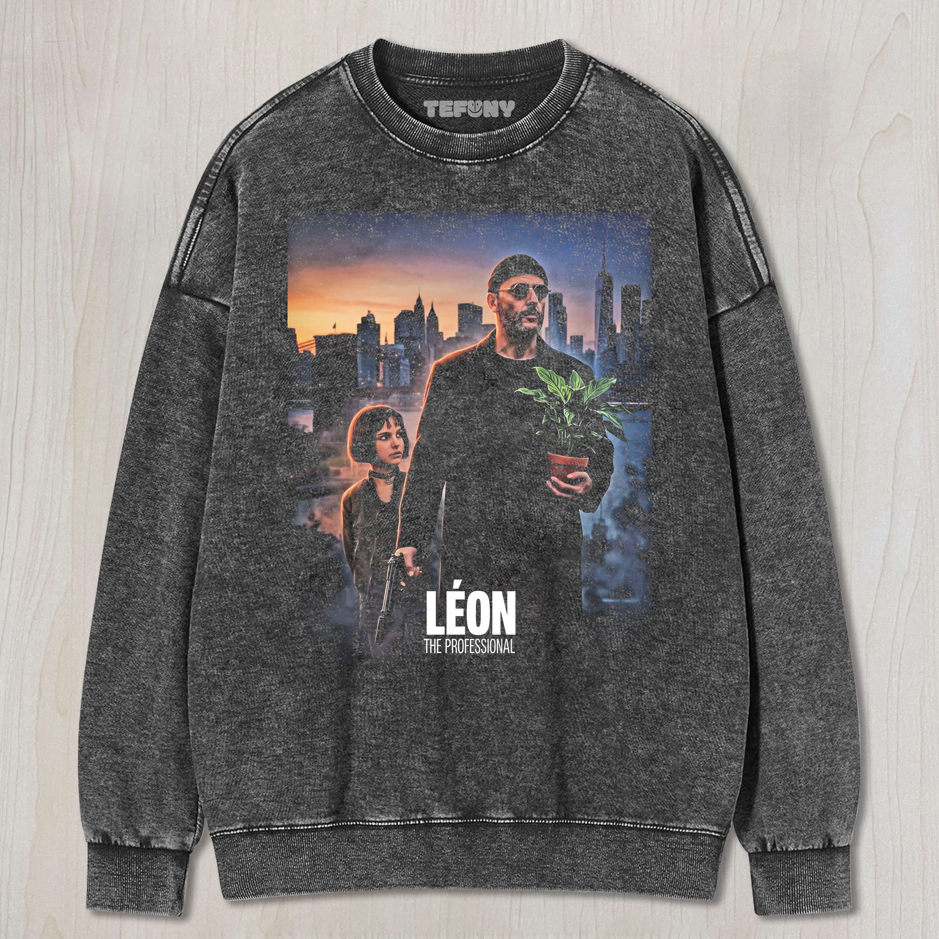 LEON THE PROFESSIONAL V4 UNISEX TEE, TANK TOP, LAYERED LS, SWEATSHIRT & HOODIE