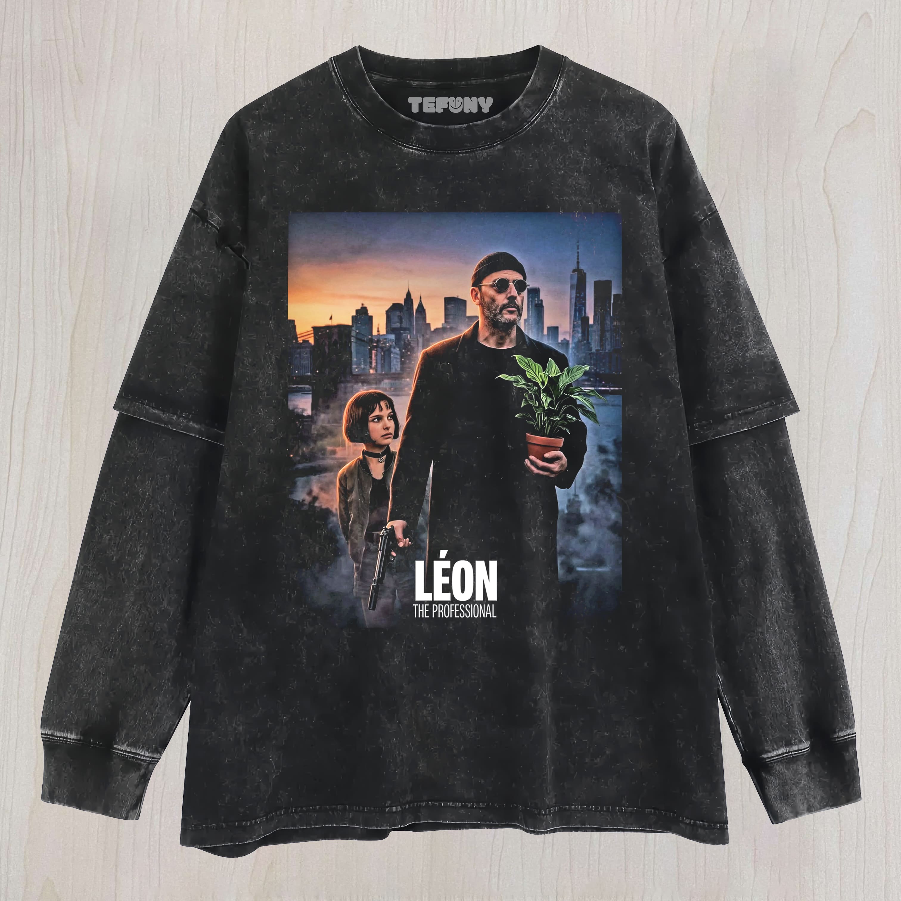 LEON THE PROFESSIONAL V4 UNISEX TEE, TANK TOP, LAYERED LS, SWEATSHIRT & HOODIE