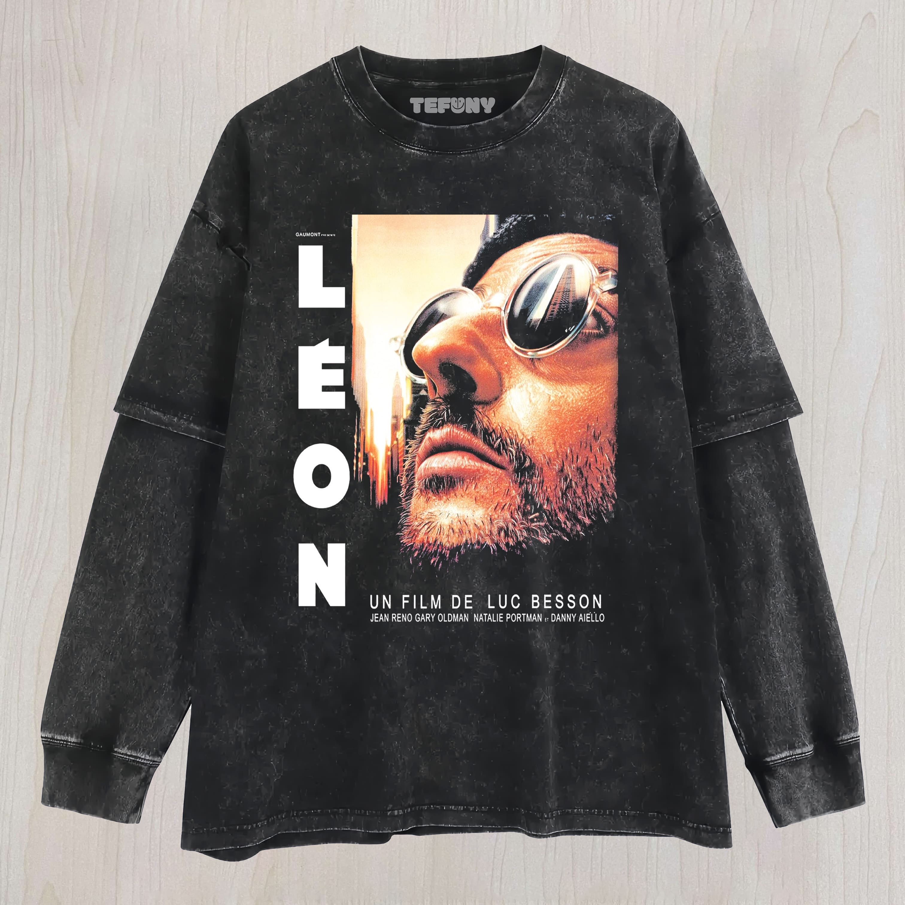 LEON THE PROFESSIONAL V5 UNISEX TEE, TANK TOP, LAYERED LS, SWEATSHIRT & HOODIE